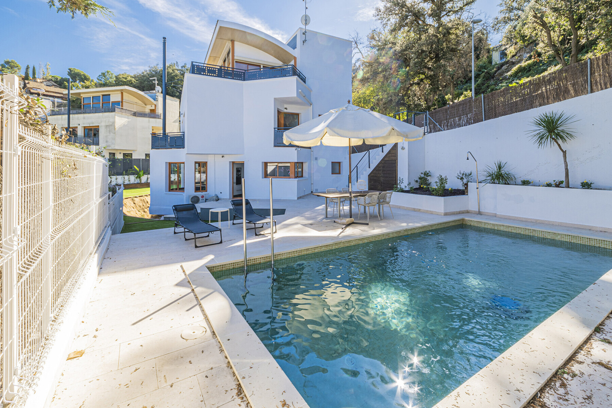  House in Vallvidrera with swimming pool and spectacular views of Tibidabo - 物件實景