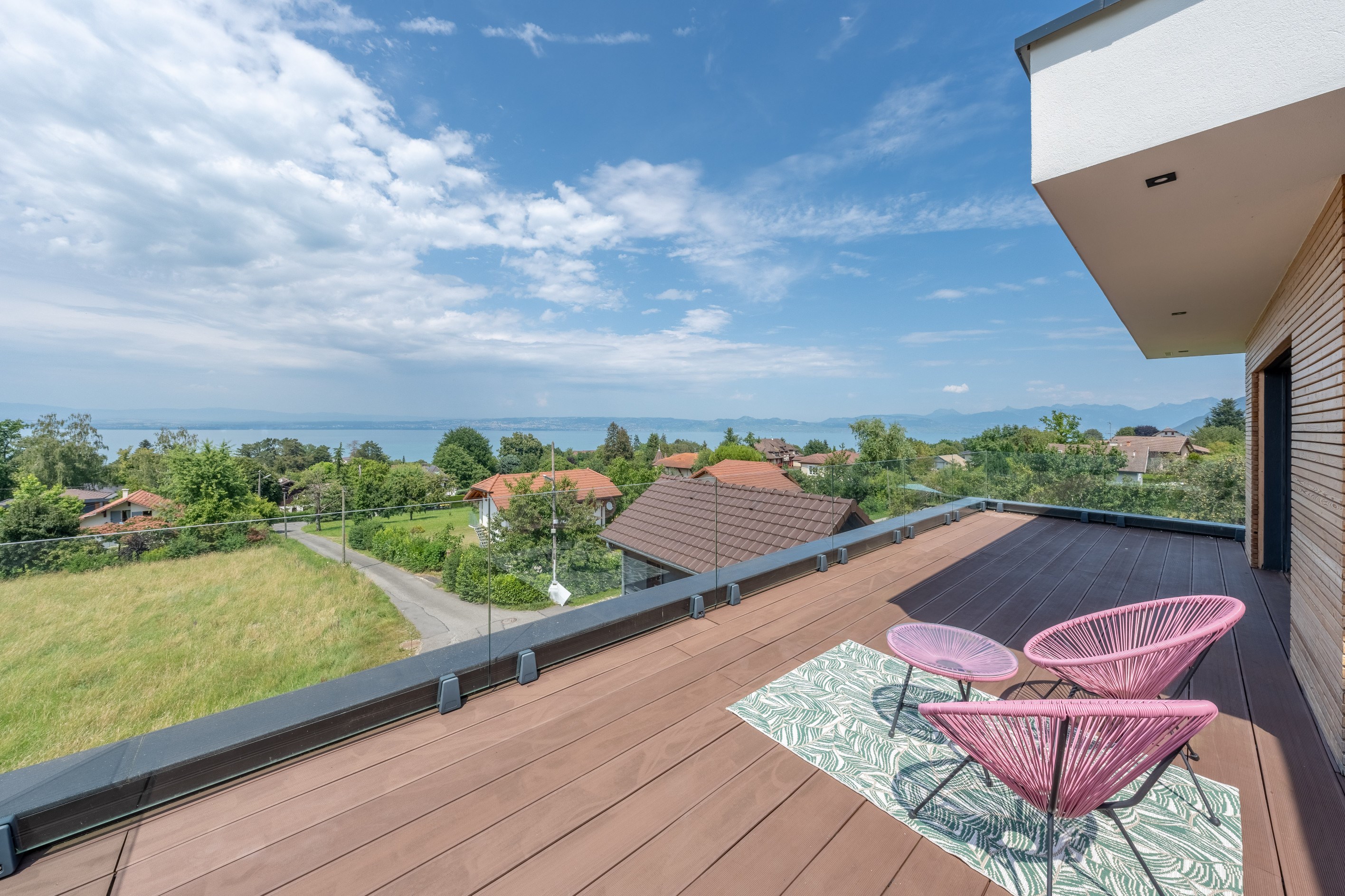  Contemporary Villa for Sale in Neuvecelle with Lake Views - 物件實景