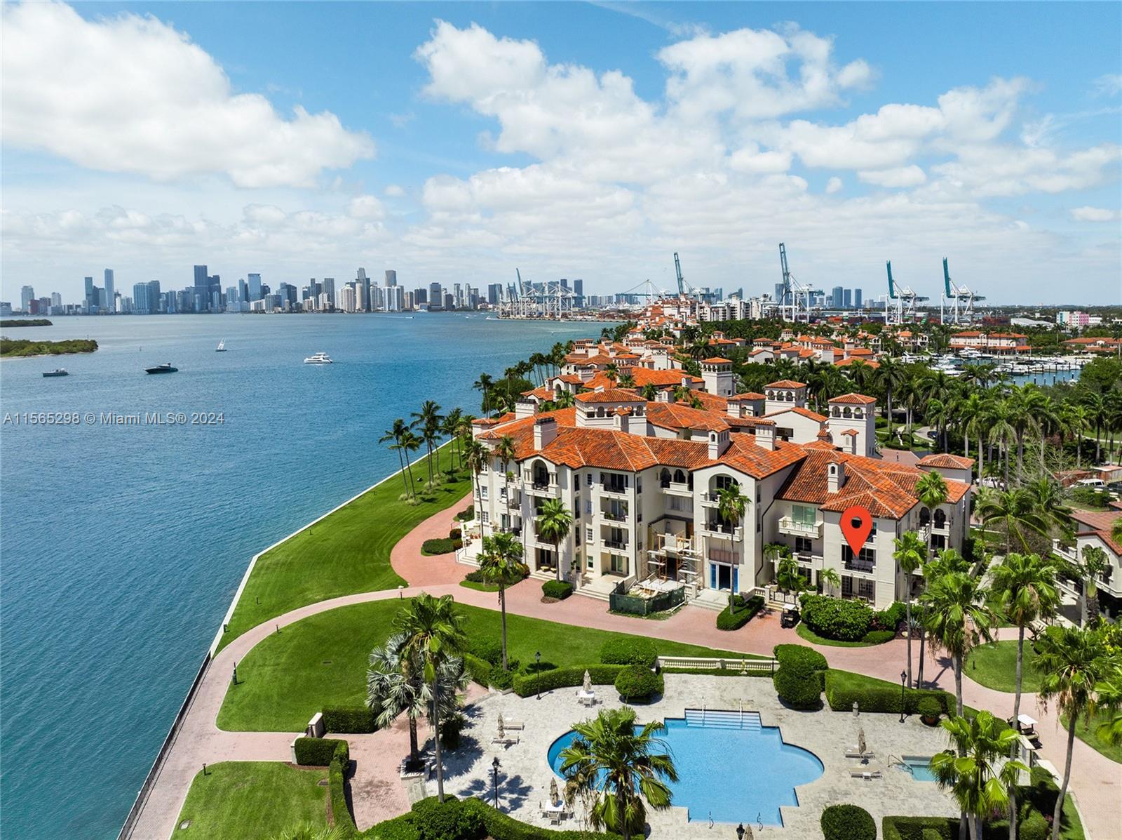 Miami Beach, Florida, 33109, United States, 3 Bedrooms Bedrooms, ,4 BathroomsBathrooms,Residential,For Sale,1926263