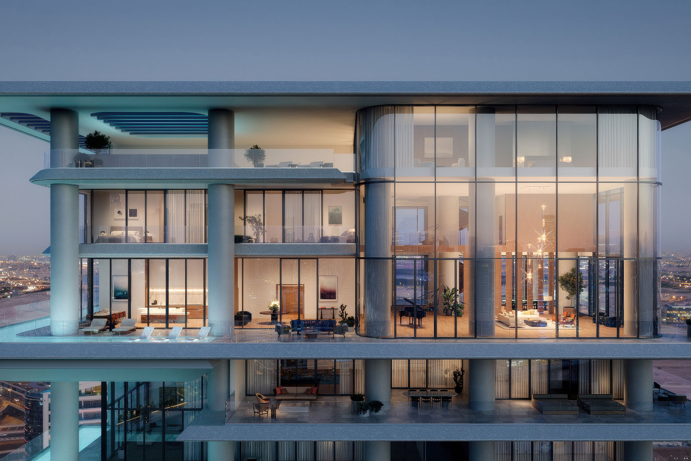  Business Bay Apartment of Refined Modern Character - 物件實景