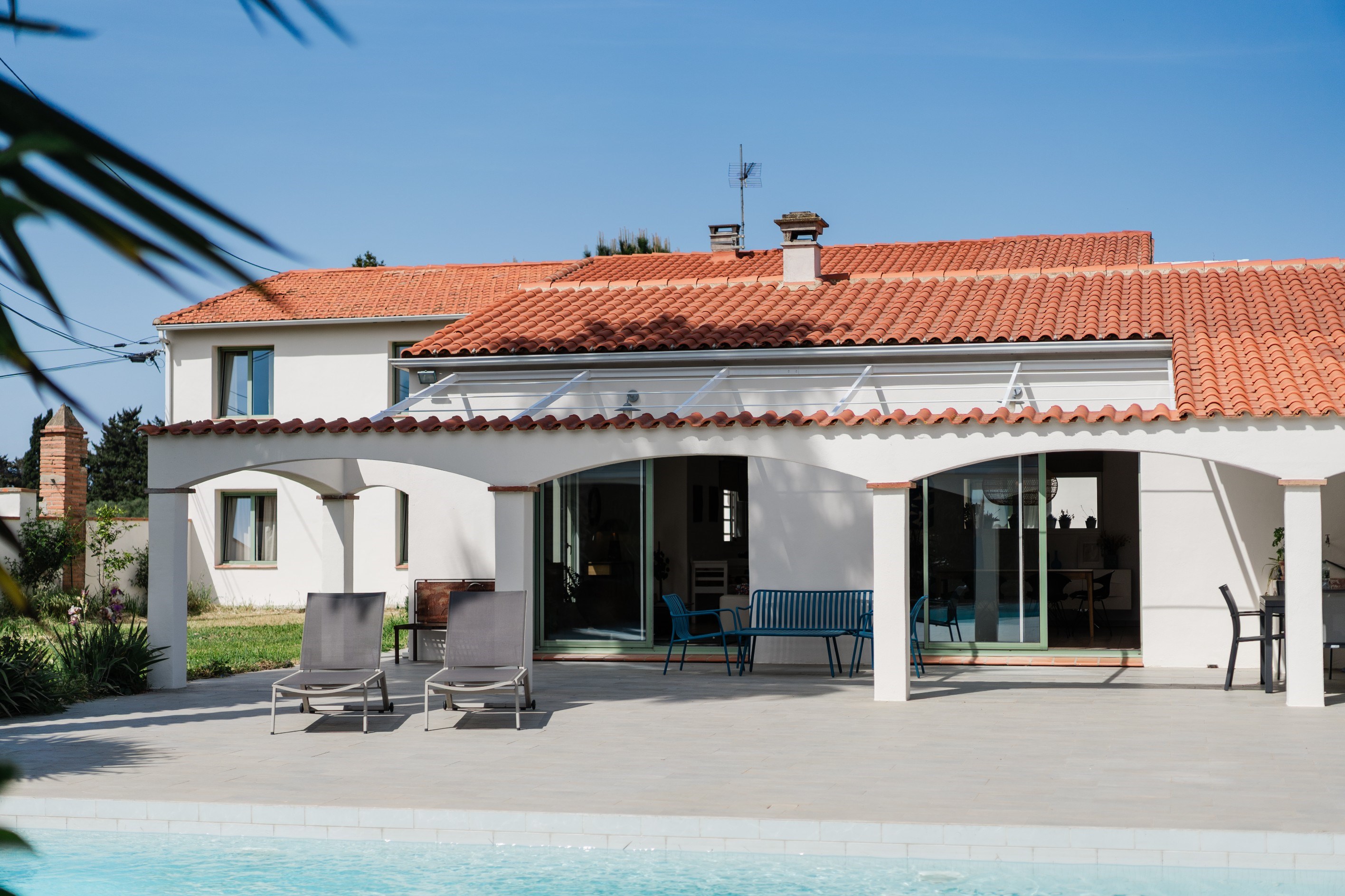  Peaceful retreat near Perpignan with pool and view of the Pyrénées - 物件實景