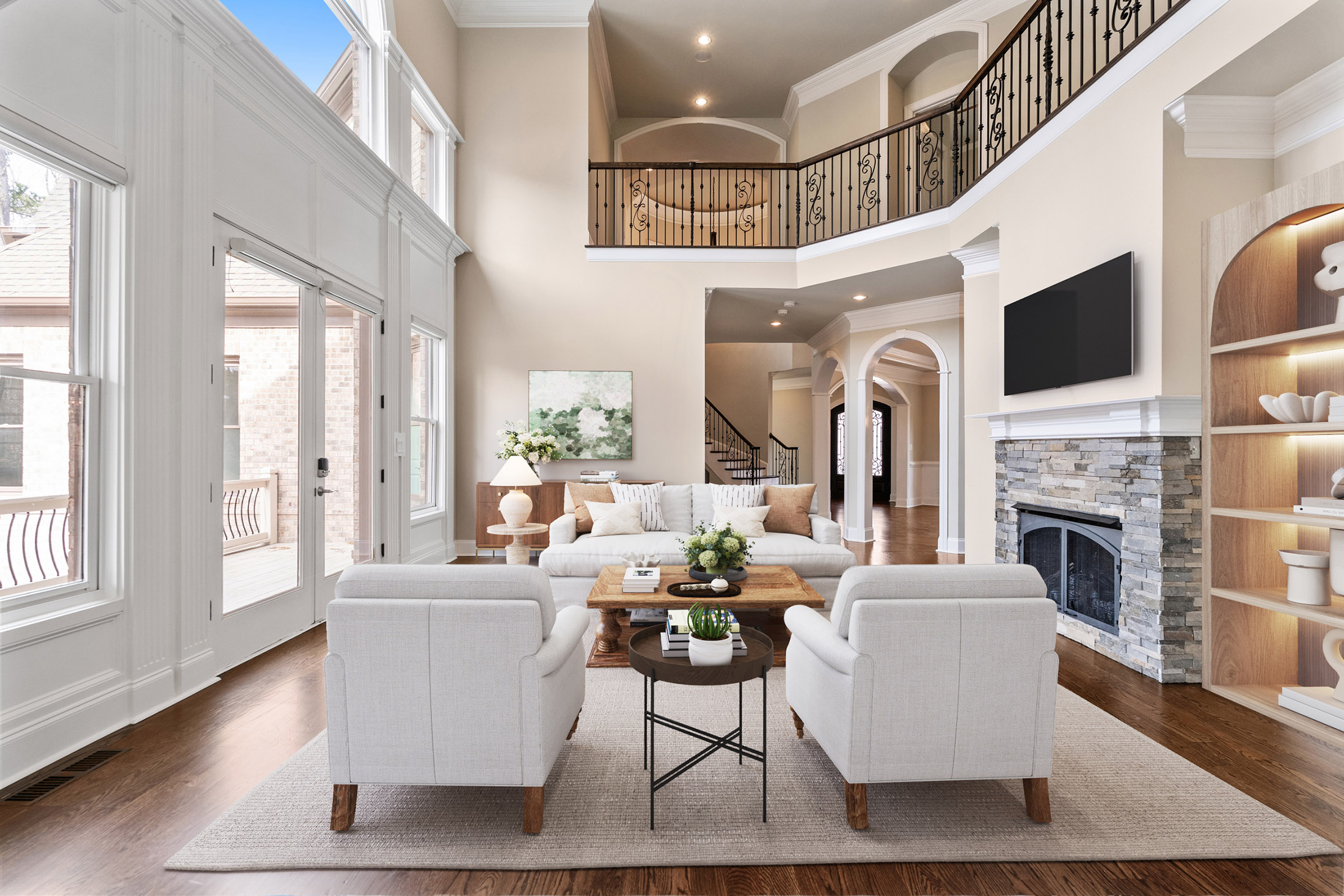  An Reminiscent of Old-World Charm Meets Modern Luxury on This Milton Estate - 物件實景