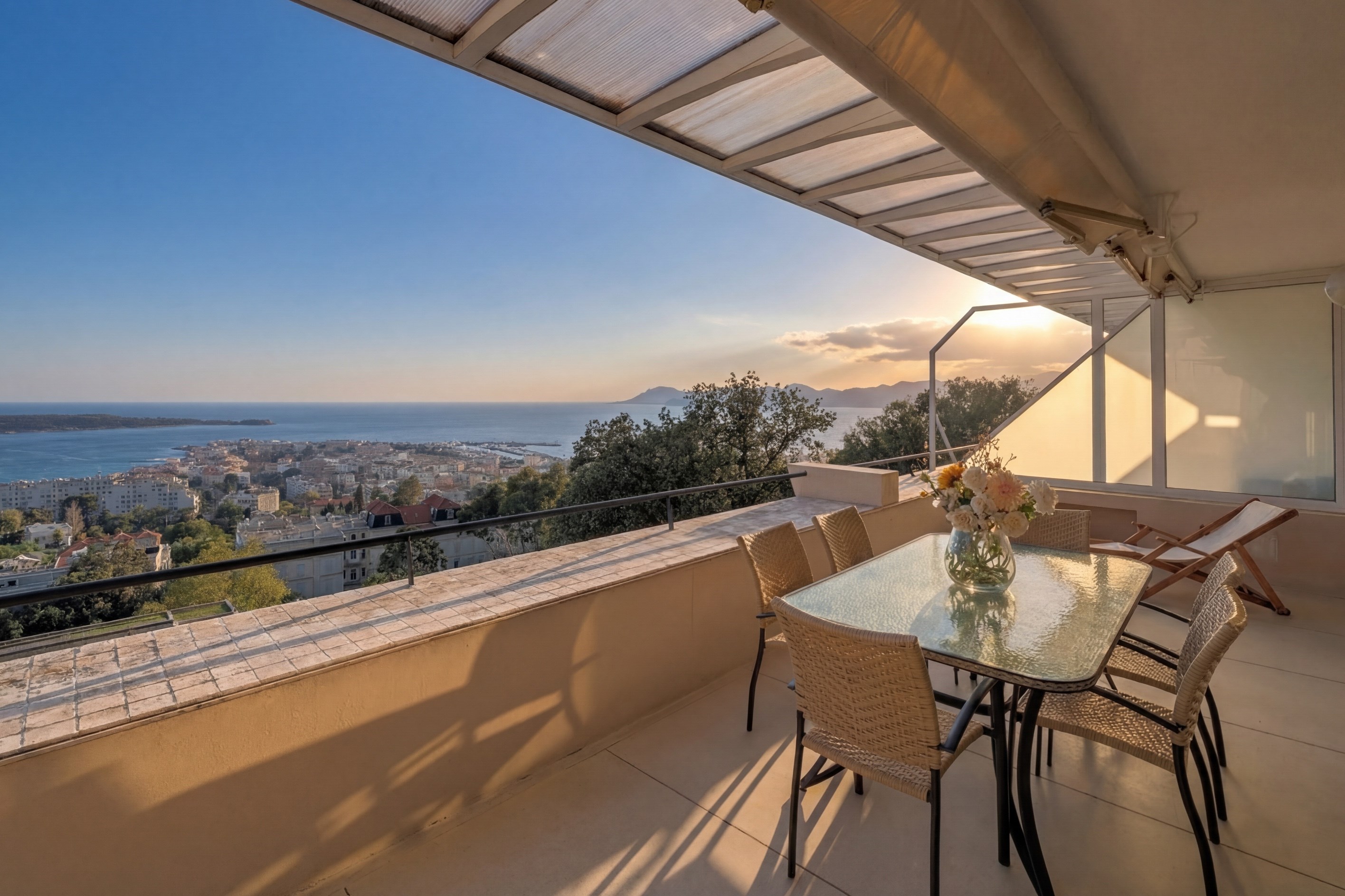  Cannes Californie one bedroom apartment terrace 21 sqm sea views renovation pot… - 物件實景