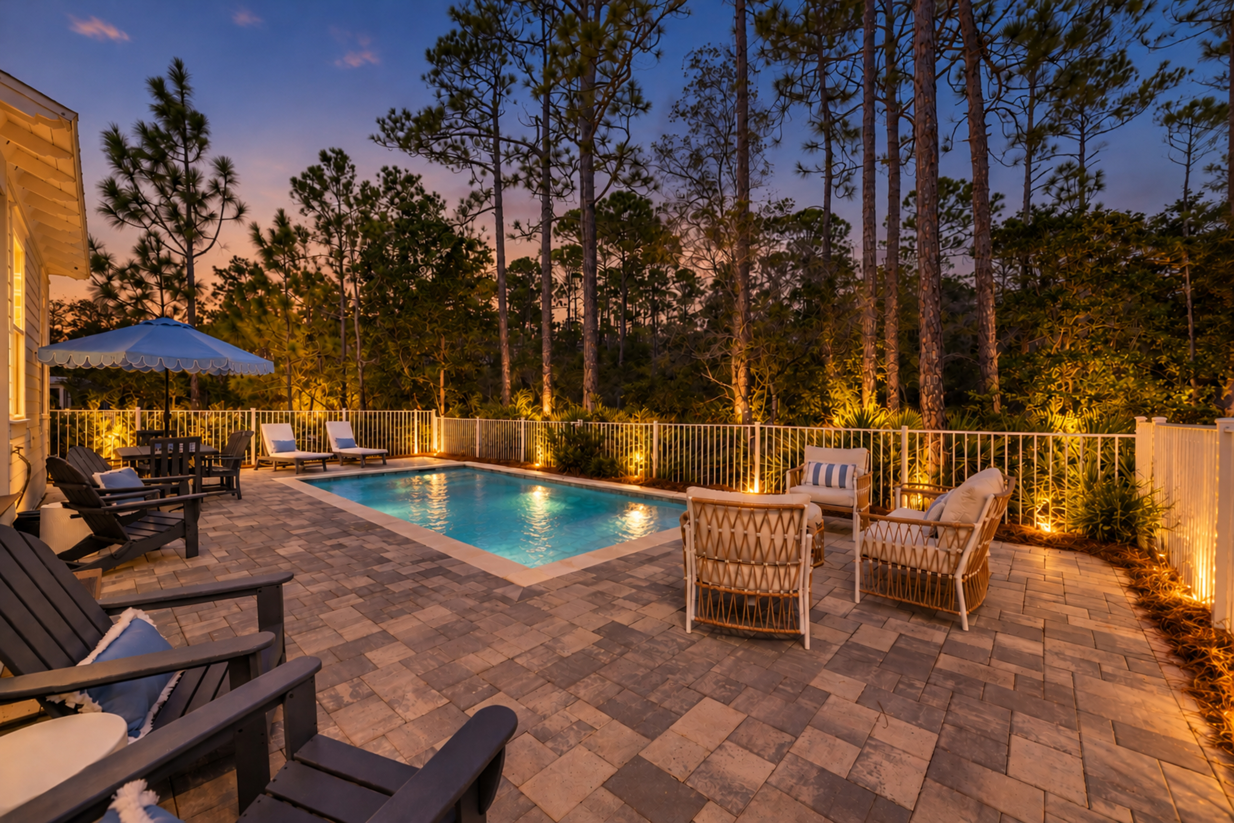  Furnished Forest-Backed Home with Private Pool & Dreamy Outdoor Spaces - 物件實景