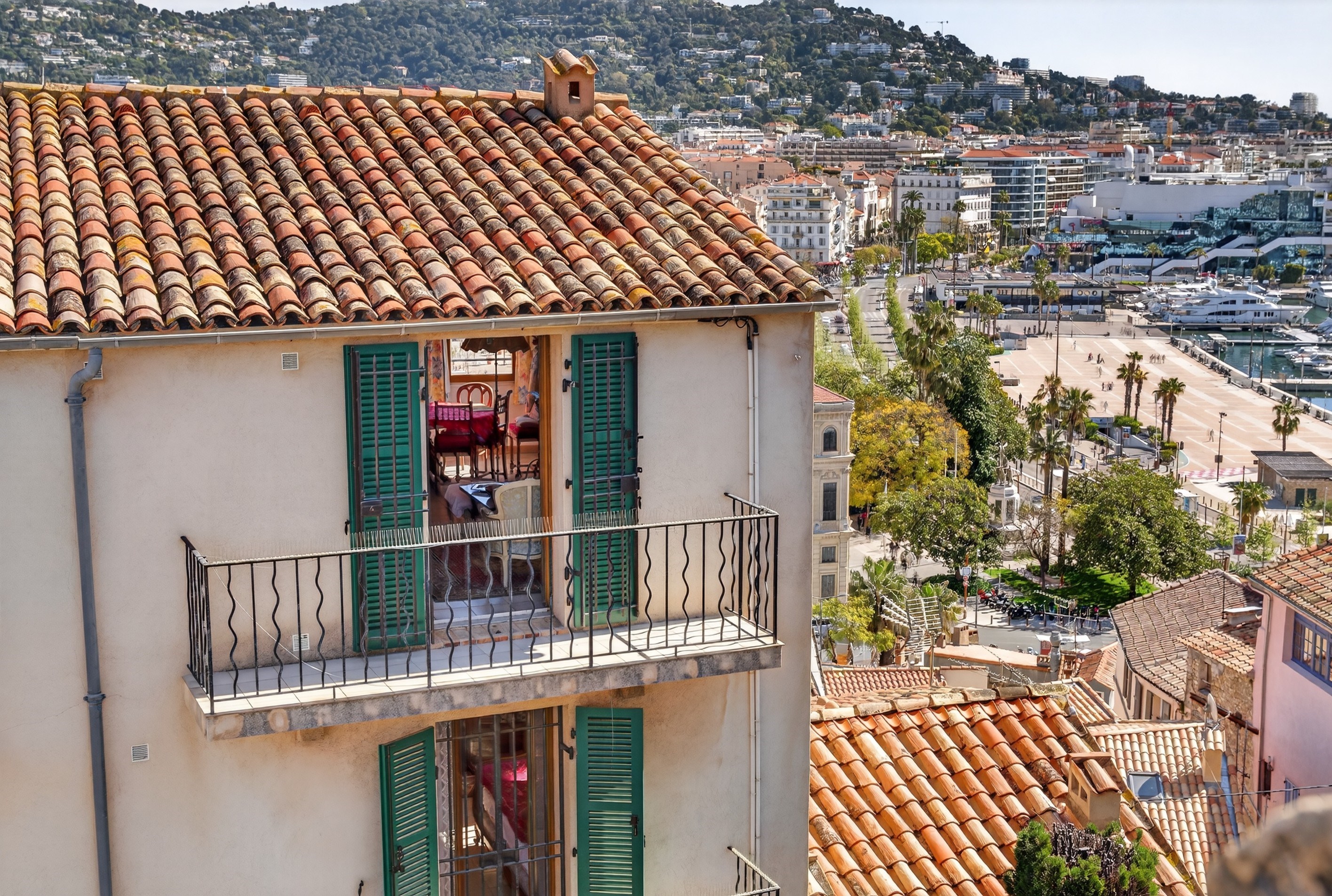  Sole Agent, Cannes Le Suquet village house sea view Palais des Festivals 2 bedr… - 物件實景