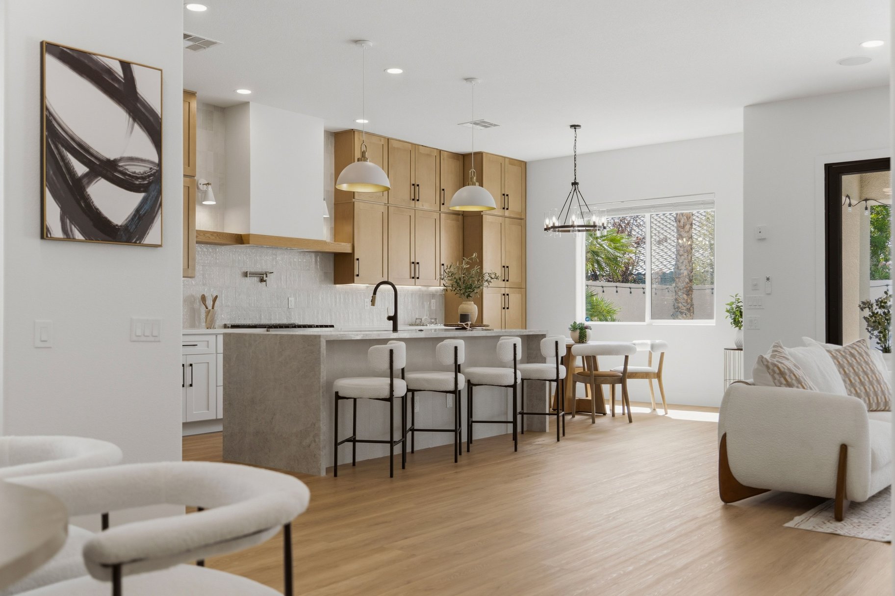  Fully Reimagined Single Story with Pool and Spa in Summerlin West - 物件實景
