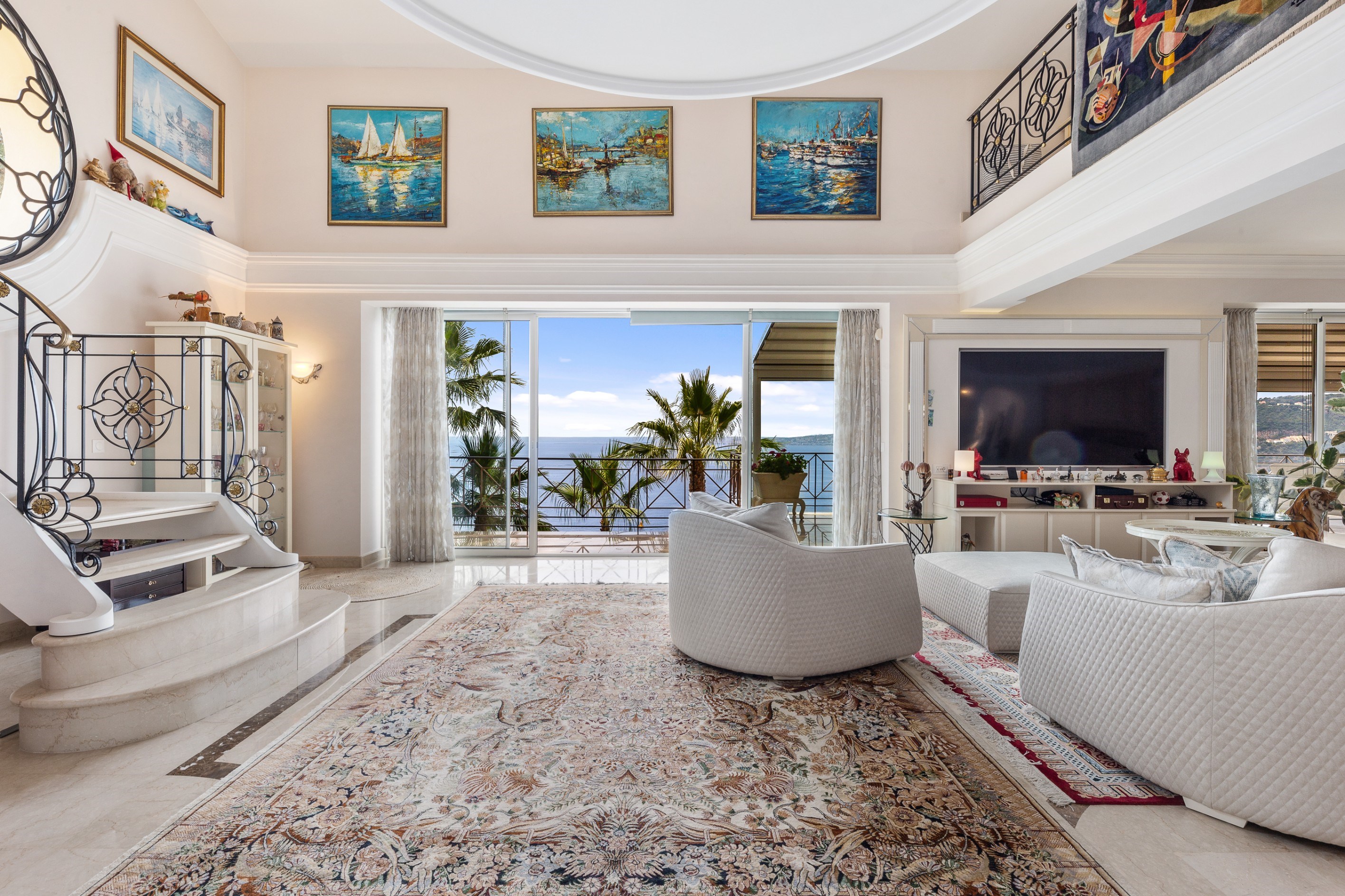 Waterfront luxury villa with panoramic sea views in Saint-Jean-Cap-Ferrat near … - 物件實景