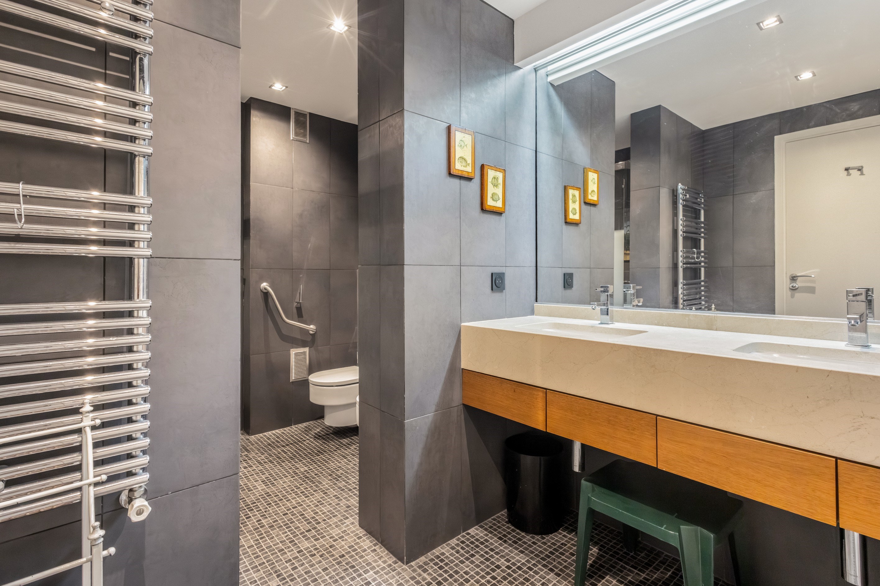  Cannes Croix des Gardes, luxury garden apartment for sale, sea views, private g… - 物件實景