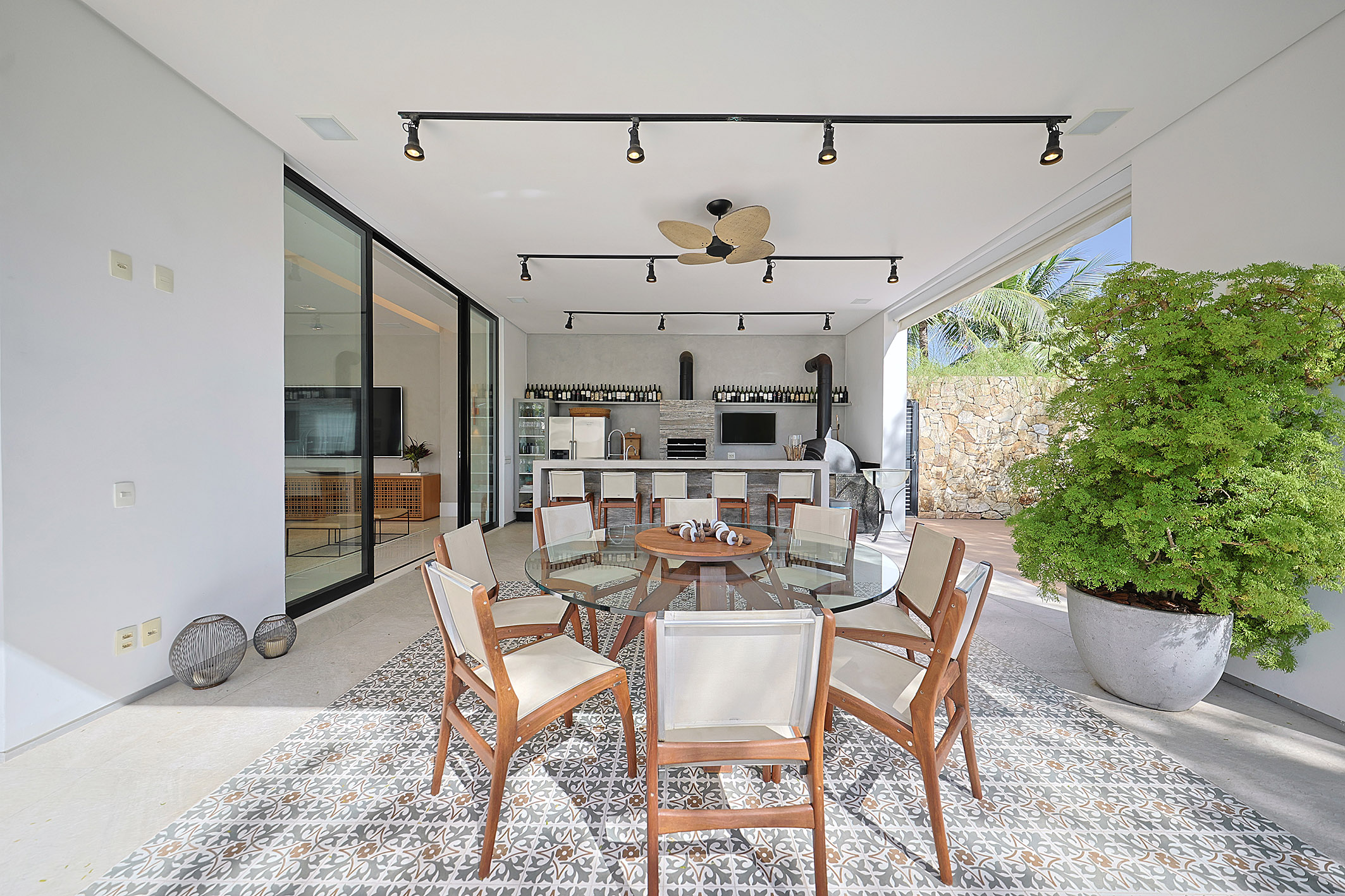  Contemporary House with 5 Suites in Barra da Tijuca - 物件實景
