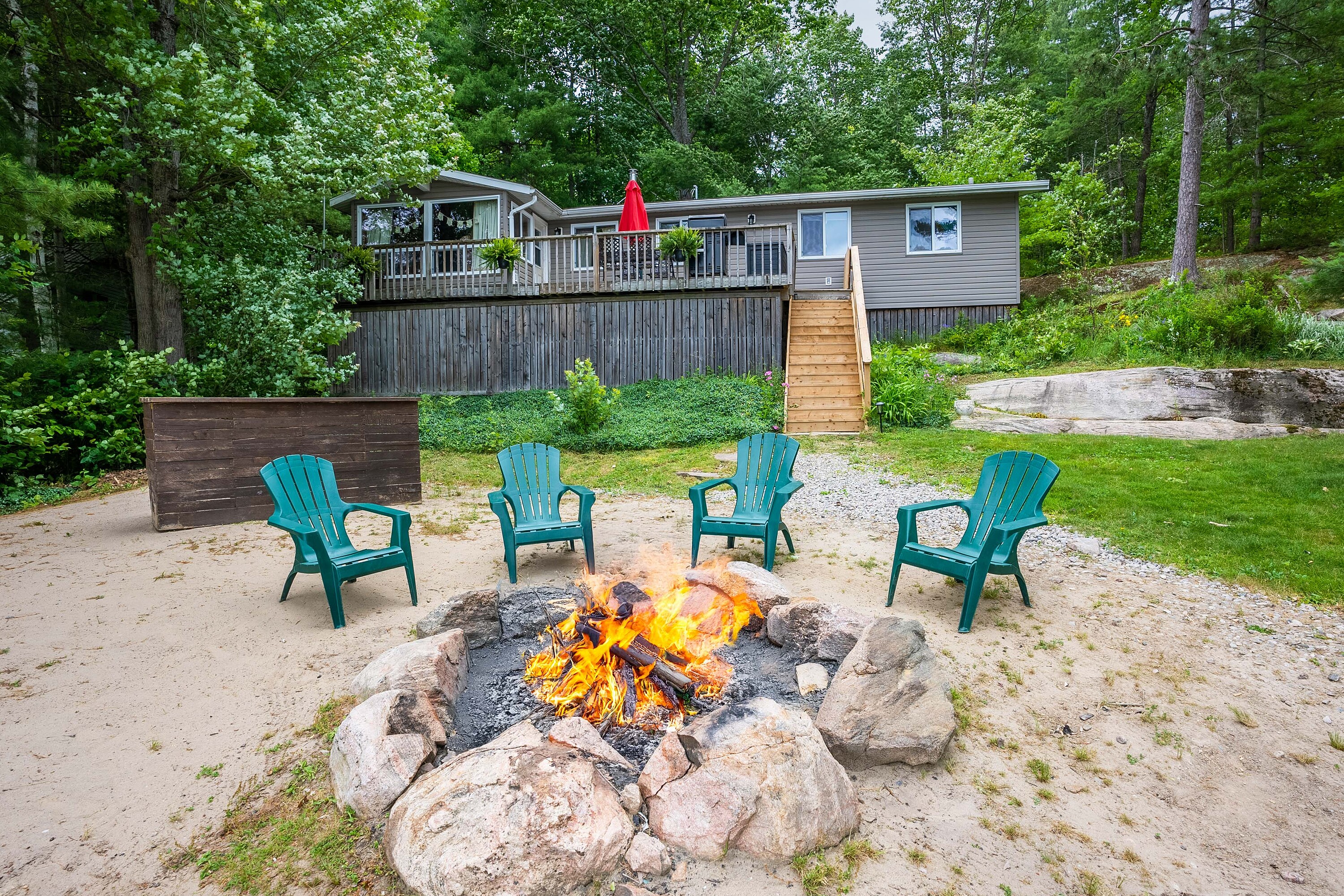  Boat Access Cottage on Kahshe - 物件實景