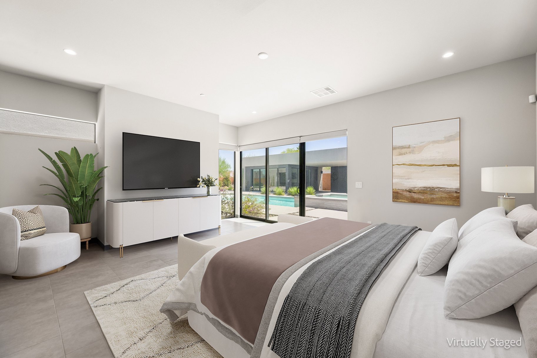  Private Contemporary Masterpiece in Las Vegas