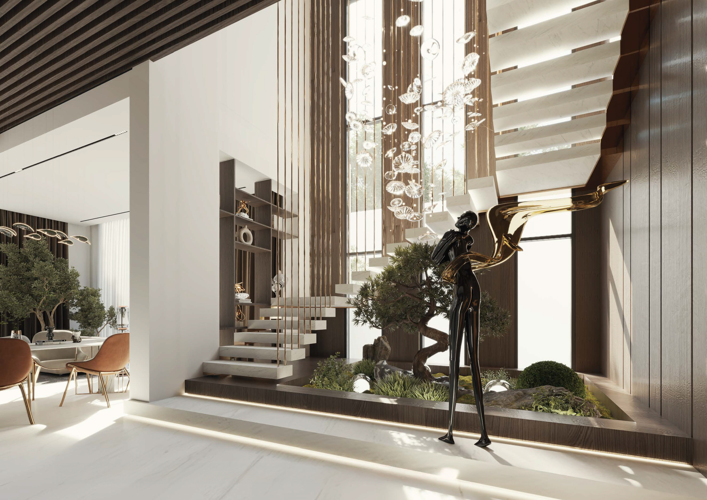  Contemporary Villa with Exceptional Design in Emerald Hills - 物件實景