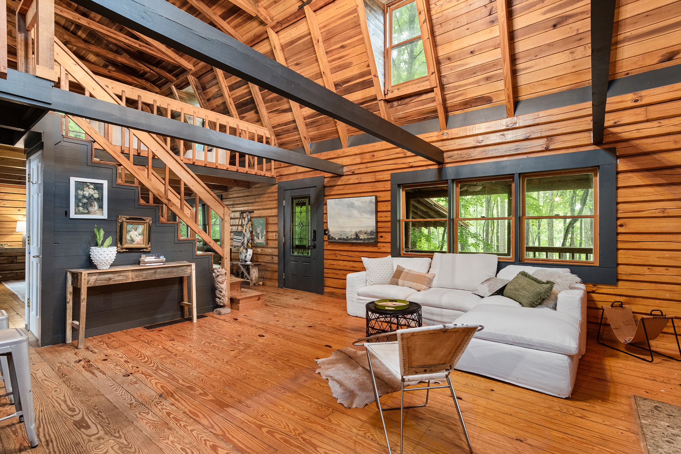  Charming, Private Cabin Overlooking Lake Coweta - 物件實景