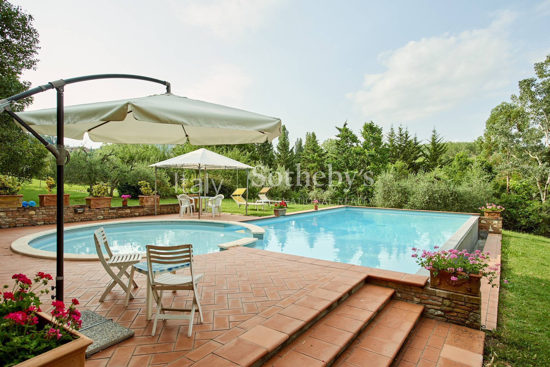  Charming villa with a private lake in Montepulciano - 物件實景