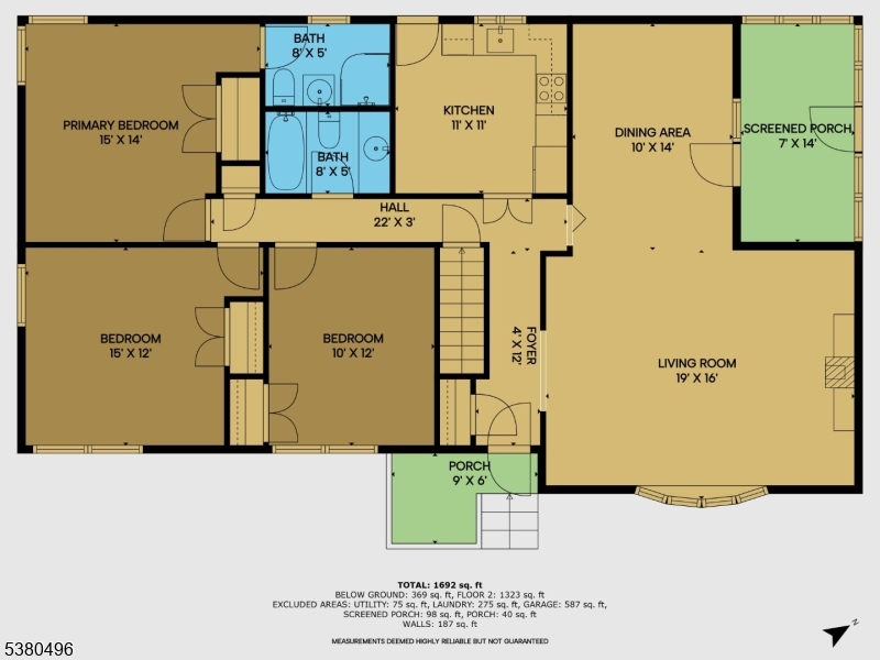 Bridgewater Twp., New Jersey, 07920, United States, 3 Bedrooms Bedrooms, ,2 BathroomsBathrooms,Residential,For Sale,1927151