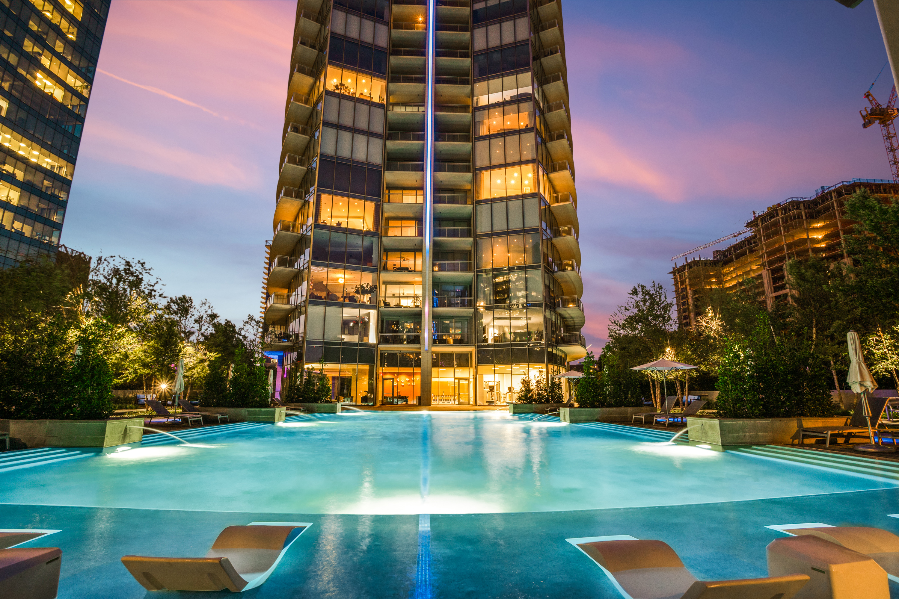  Luxury High Rise Residence at The Azure With Downtown Dallas Views - 物件實景