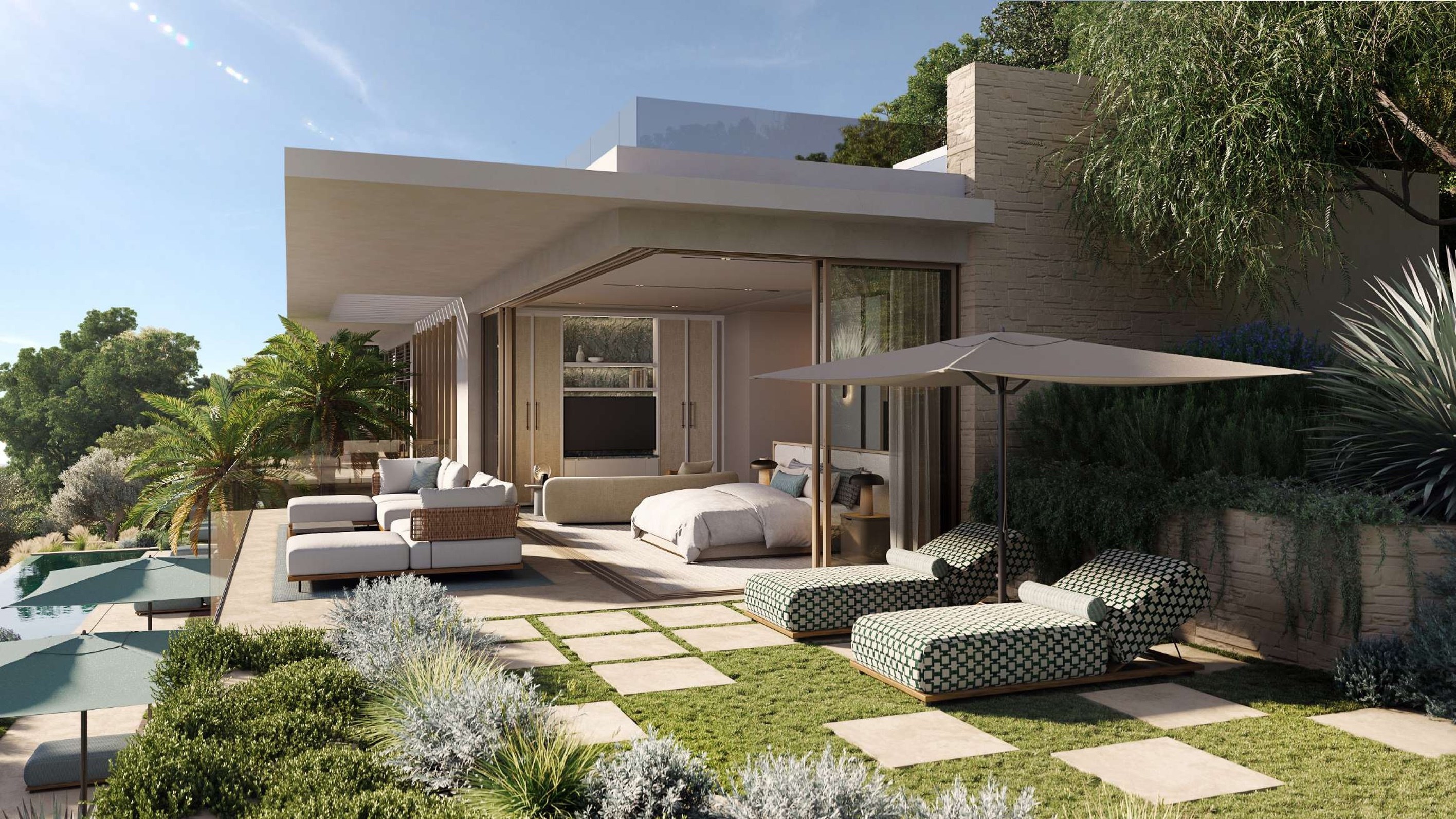  Exceptional contemporary villa with panoramic sea views in Nice Mont Boron - 物件實景