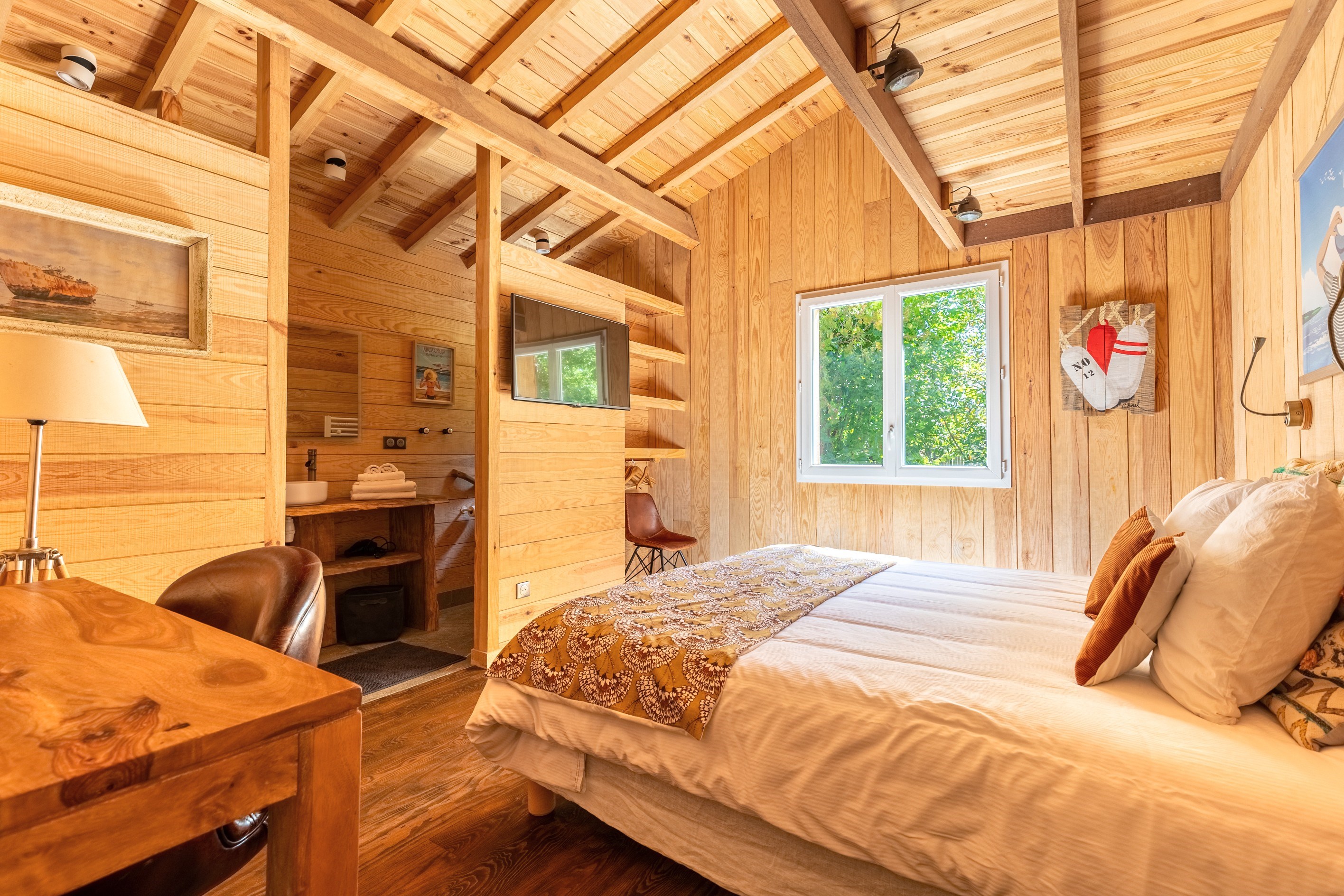  LA TESTE DE BUCH - SUBLIME WOODEN VILLA - SUPERB SWIMMING POOL - OUTBUILDING - … - 物件實景