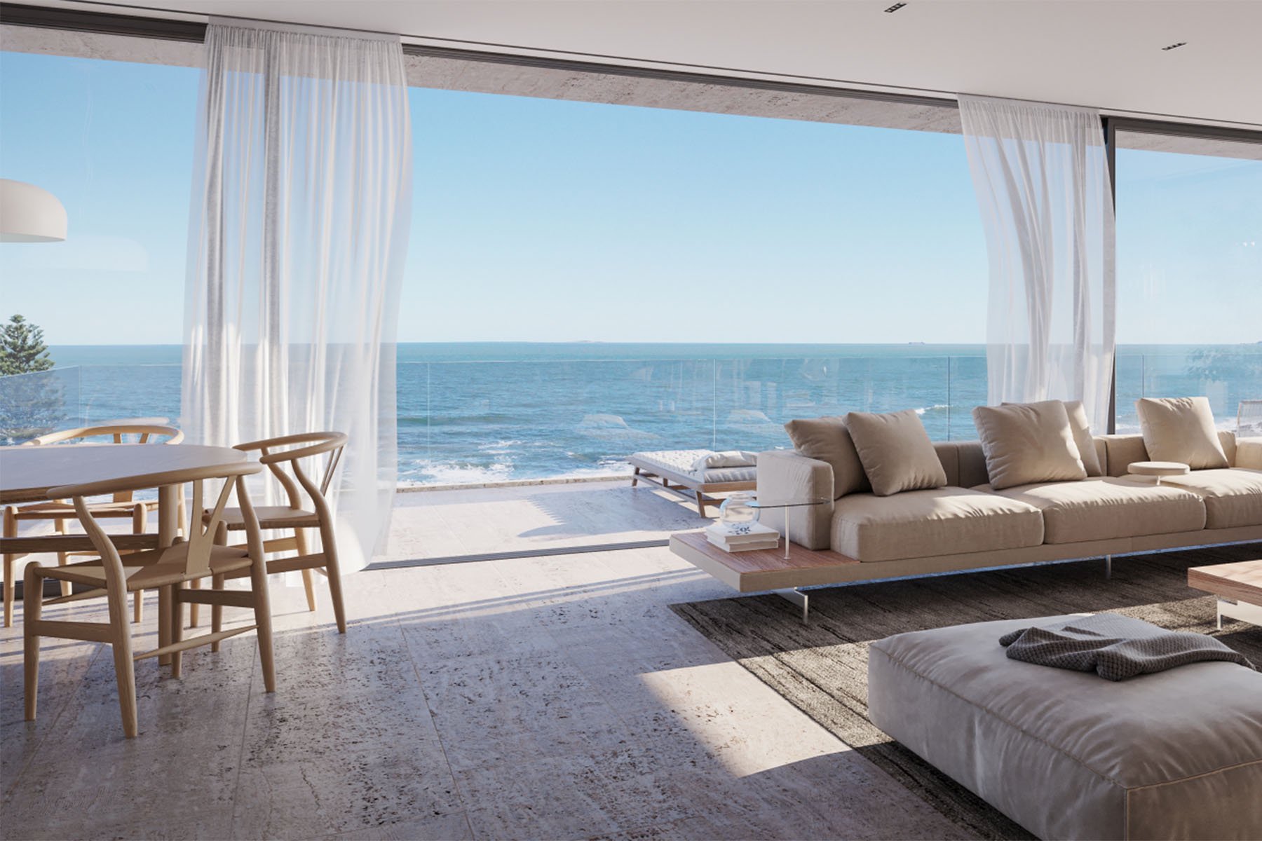  Sophisticated panoramic apartment facing the sea in La Barra - 物件實景