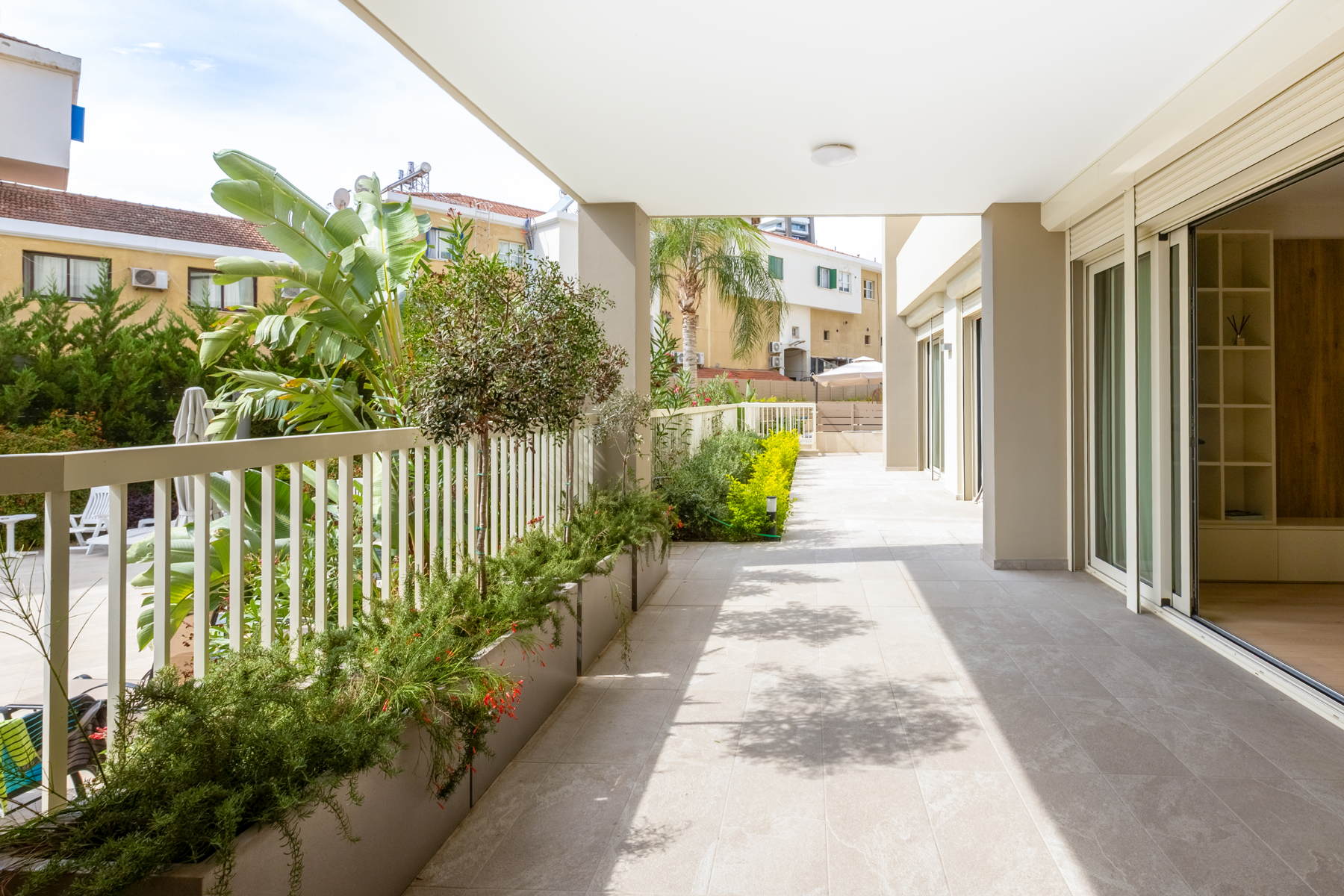  Three Bedroom Ground Floor Apartment 200 m from the Beach in Germasogeia - 物件實景