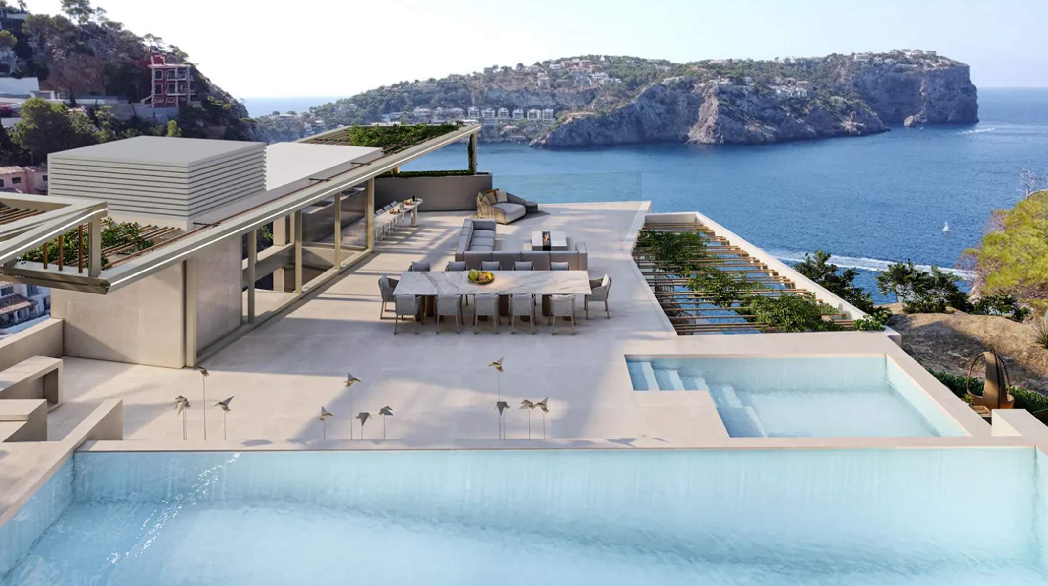  Villa with breathtaking sea views in Puerto de Andratx - 物件實景