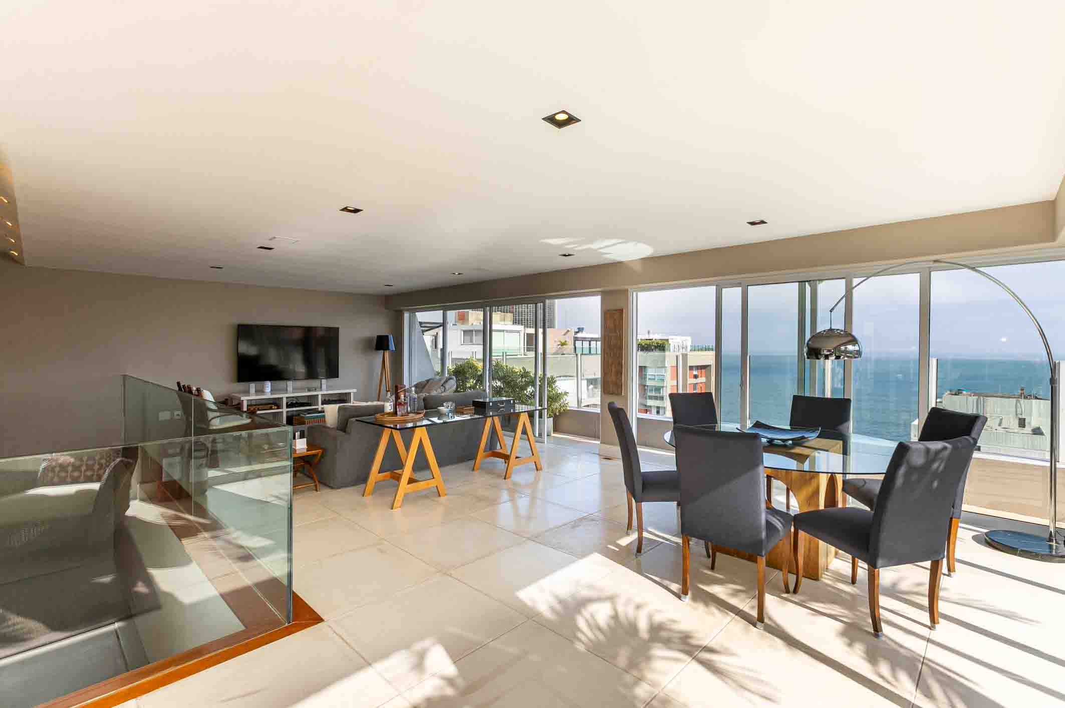  Duplex penthouse with ocean views in São Conrado - 物件實景