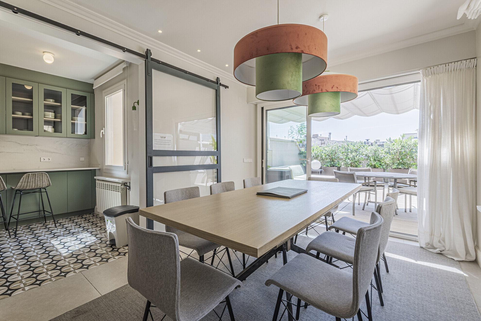  Impressive Duplex Penthouse with 80m2 terraces in the center of Galvany - 物件實景