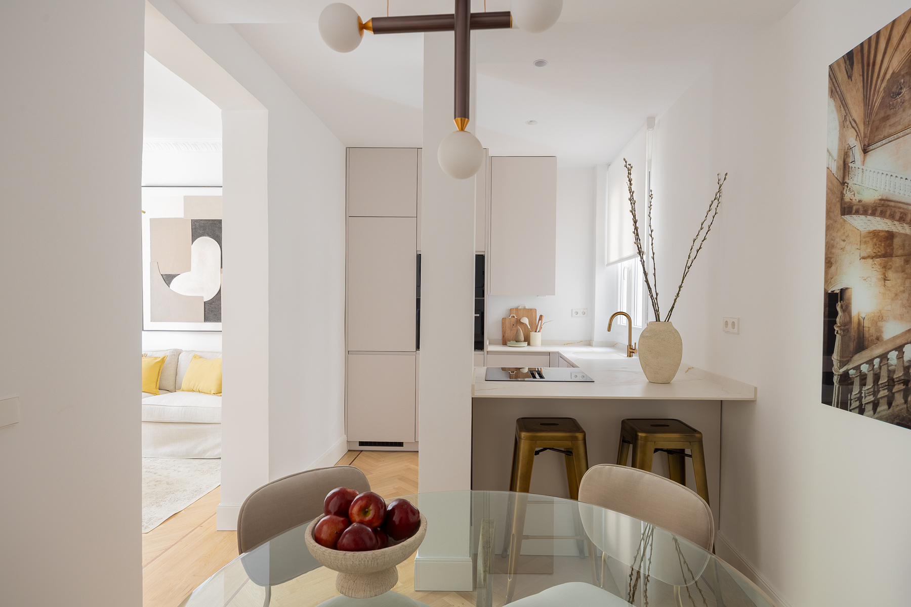  Quiet and bright flat in classic building in Recoletos, Madrid - 物件實景