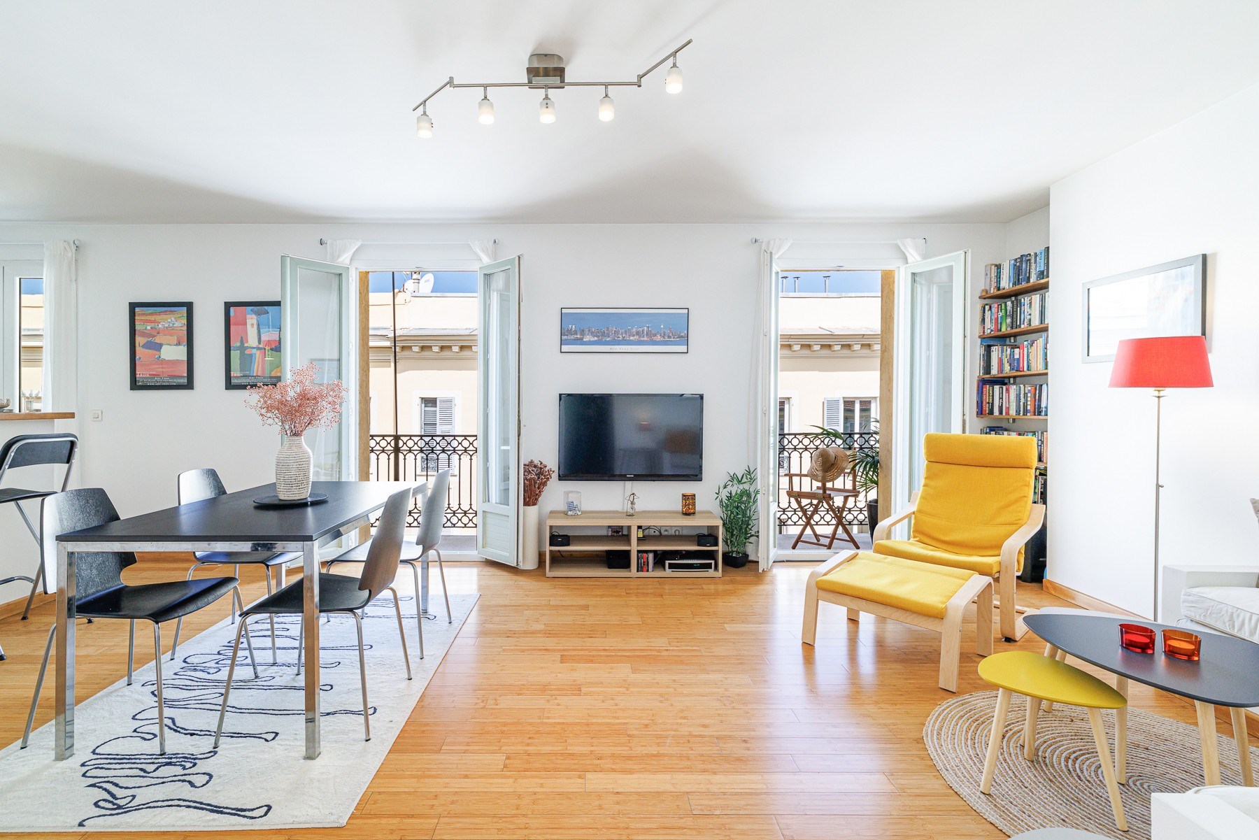  Nice Carré d’Or 2 bedroom apartment 66 sqm top floor balconies pedestrian area … - 物件實景
