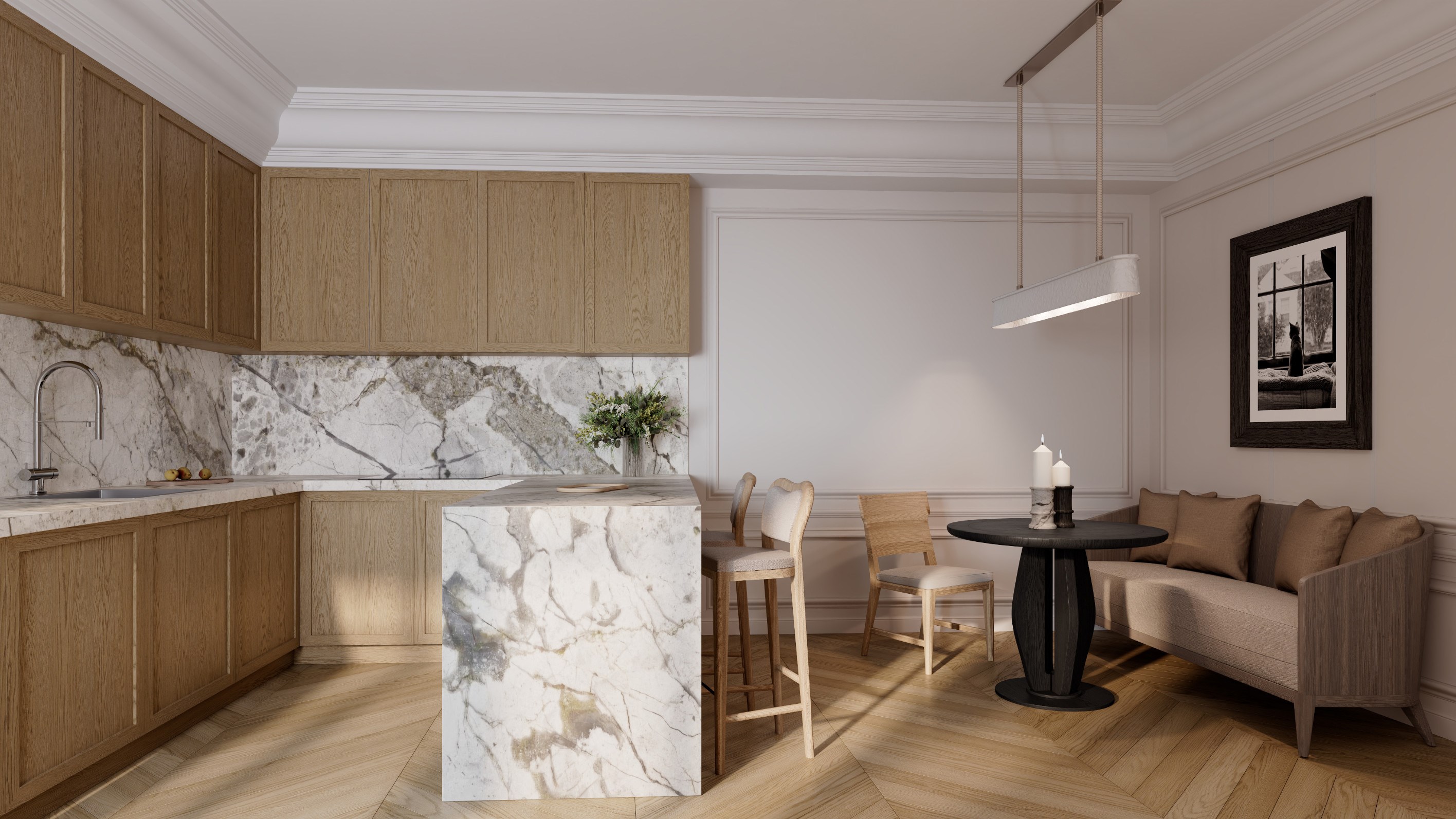  2 bedroom turnkey apartment renovatd by Gilles&Boissier - 物件實景