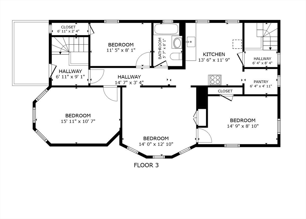 Boston, Massachusetts, 02124, United States, 9 Bedrooms Bedrooms, ,3 BathroomsBathrooms,Residential,For Sale,2027389