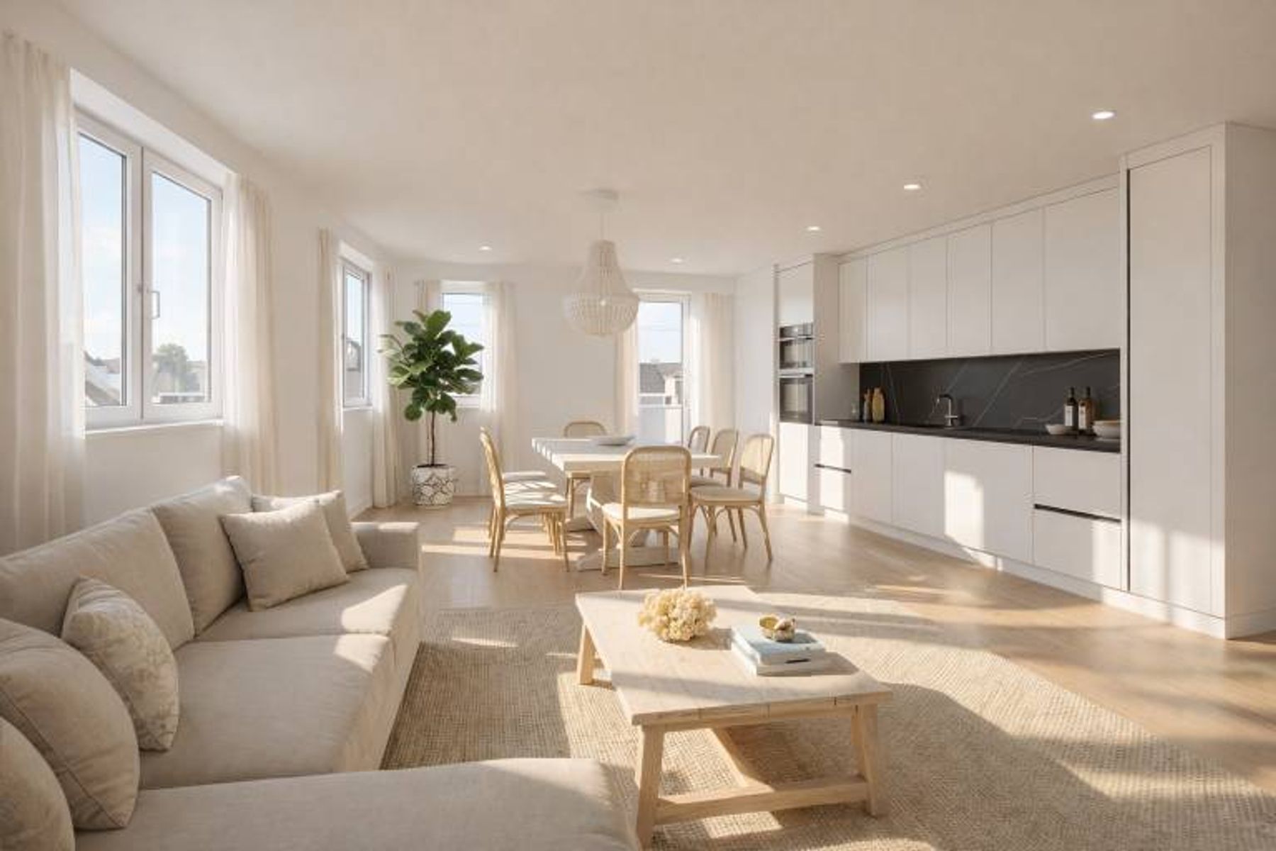  Magnificent renovated 4.5 rooms with terrace in Brent / Montreux - 物件實景