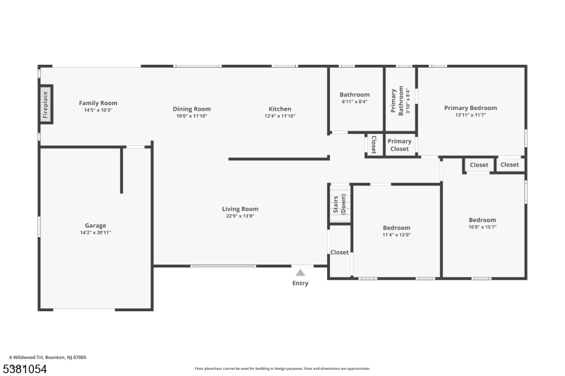 Parsippany-Troy Hills Twp., New Jersey, 07005, United States, 3 Bedrooms Bedrooms, ,2 BathroomsBathrooms,Residential,For Sale,1934343
