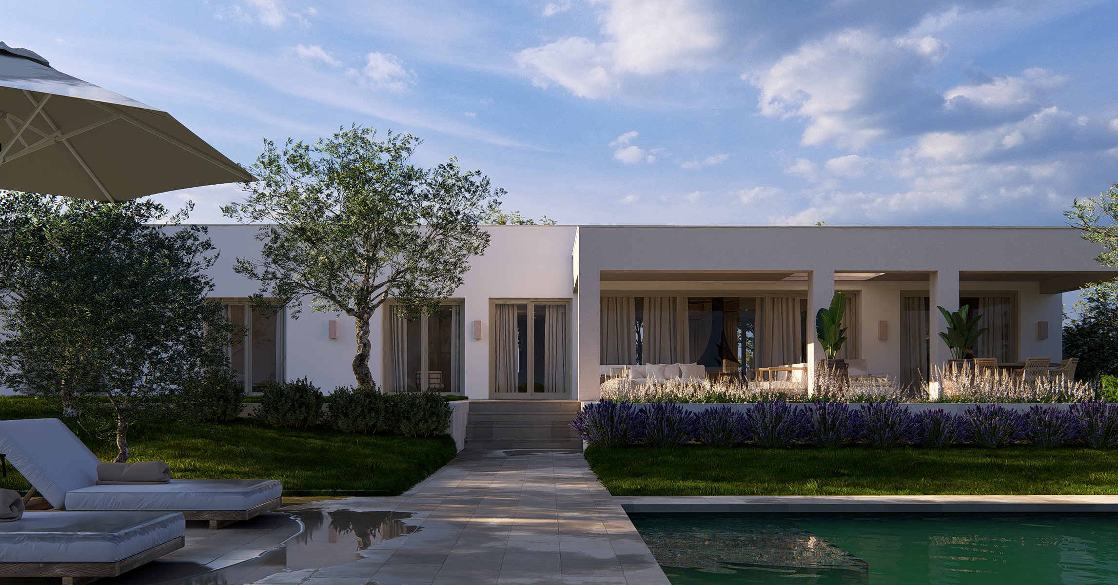  Single-level designer villa with private pool in Sotogrande Alto - 物件實景