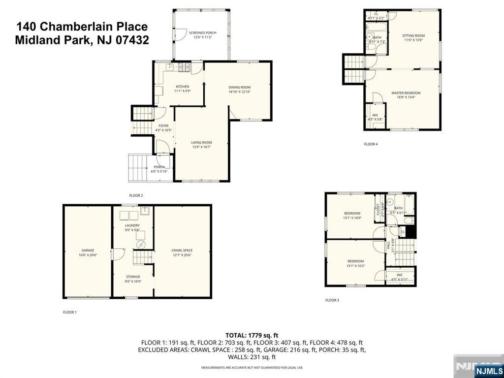 Midland Park, New Jersey, 07432, United States, 3 Bedrooms Bedrooms, ,2 BathroomsBathrooms,Residential,For Sale,1989526