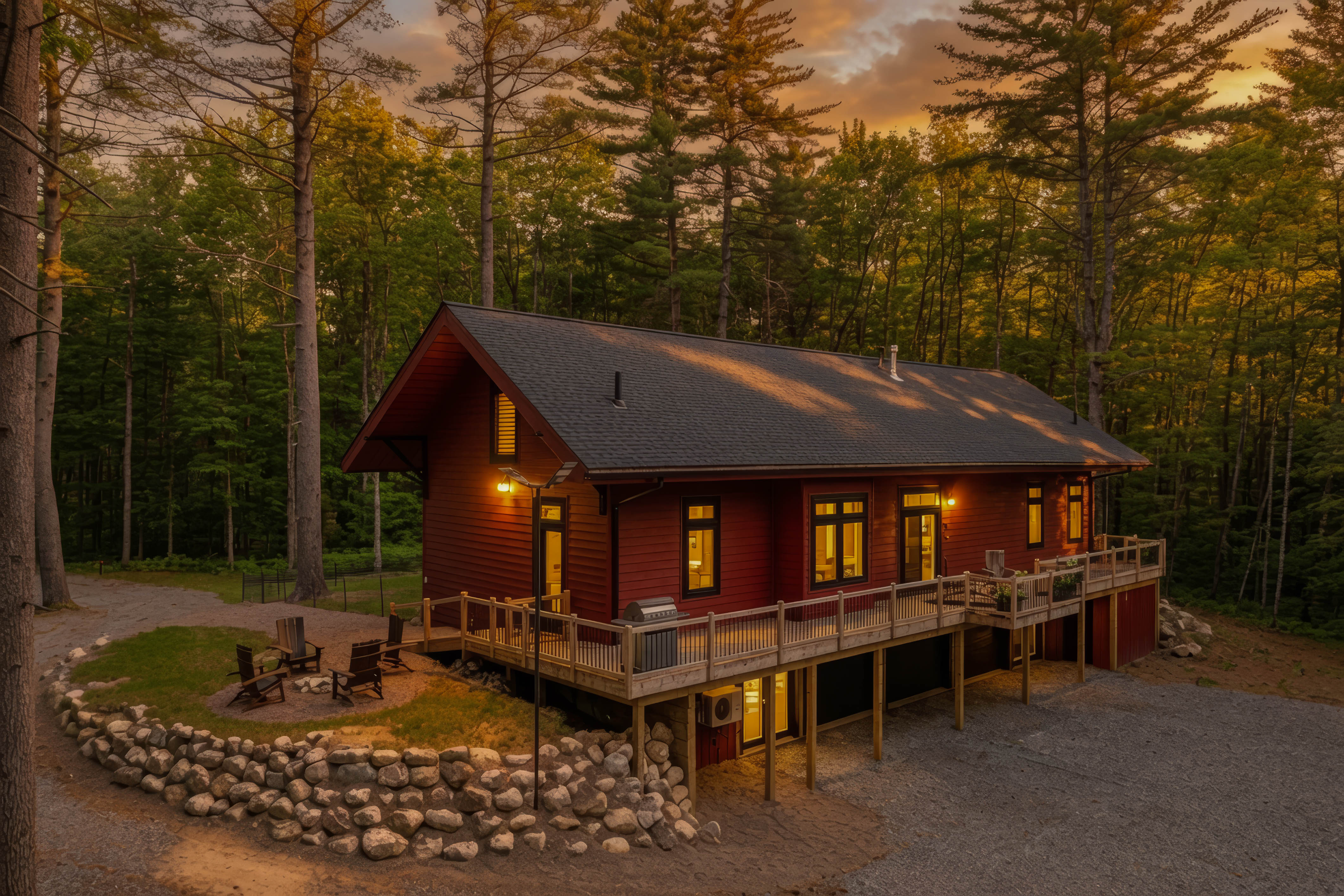  Custom Adirondack Home on Twelve Acres - 物件實景