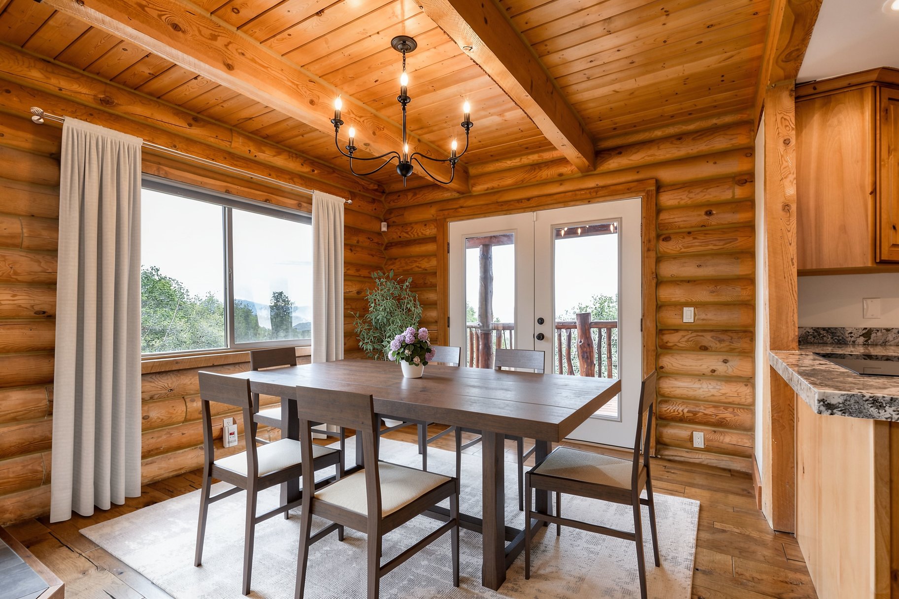  Large Cabin on 1.1 Acres with Scenic Mountain Views - 物件實景
