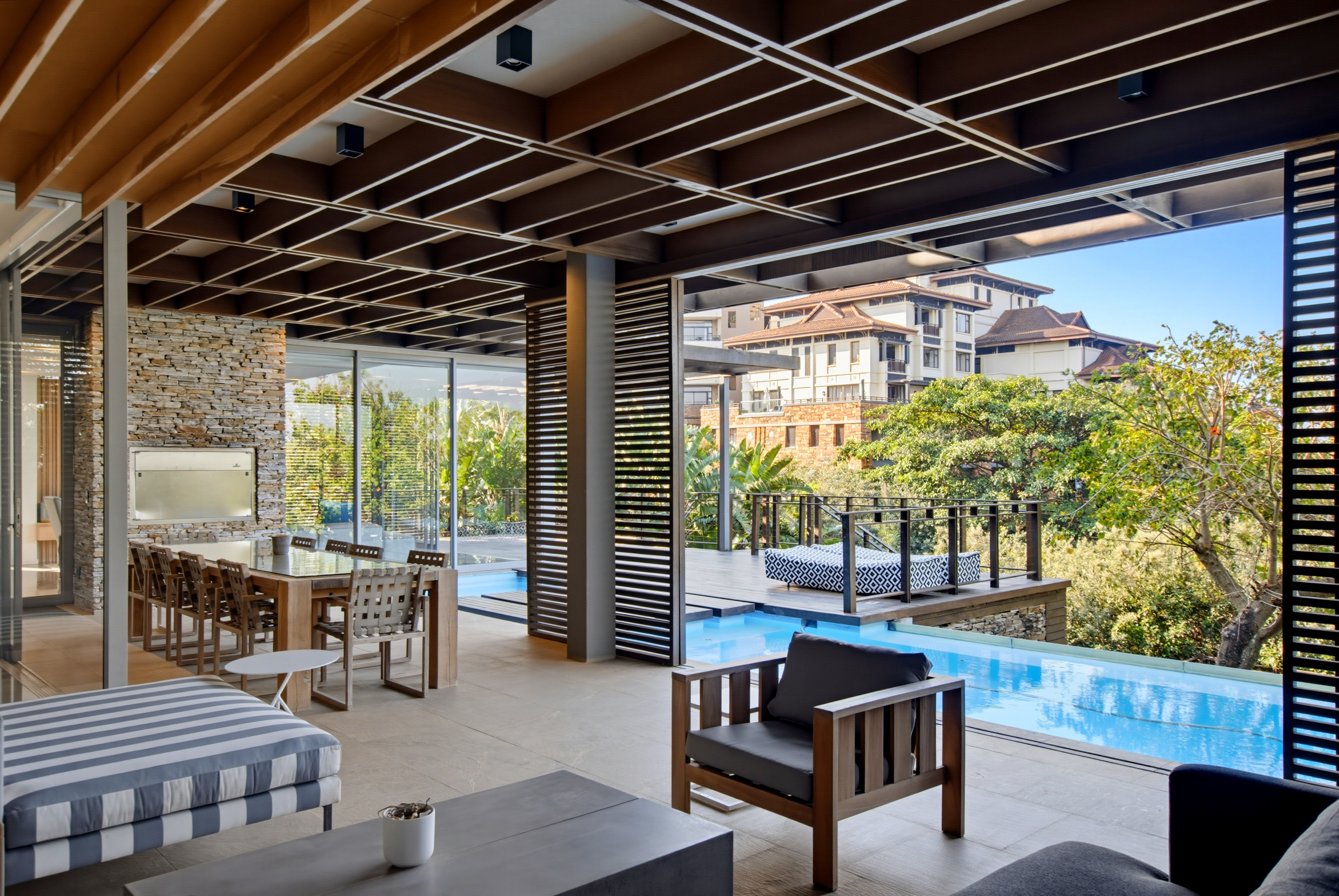  Contemporary Coastal Residence with Panoramic Ocean Views in Zimbali Estate - 物件實景