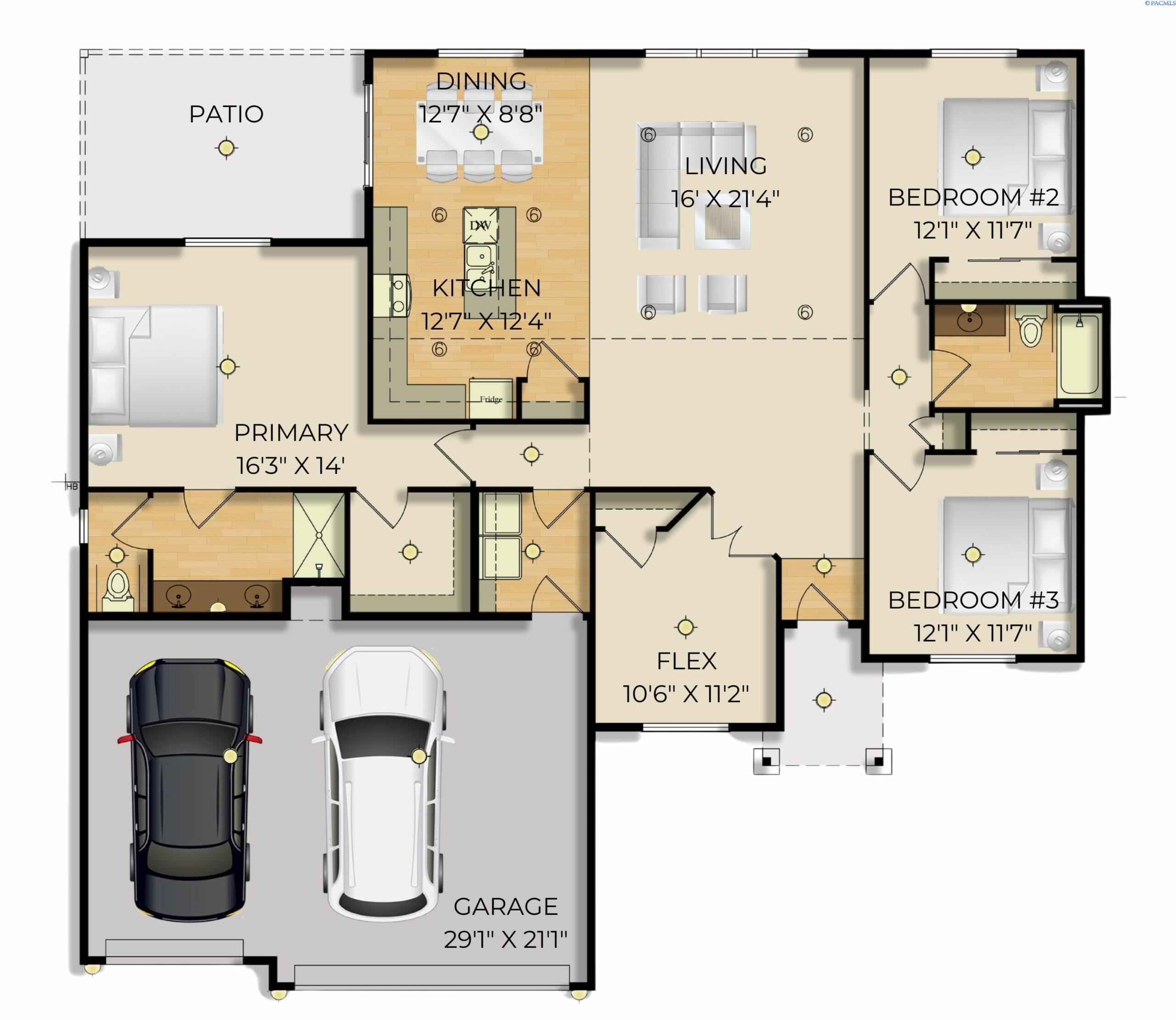 Pasco, Washington, 99301, United States, 4 Bedrooms Bedrooms, ,1 BathroomBathrooms,Residential,For Sale,1962978
