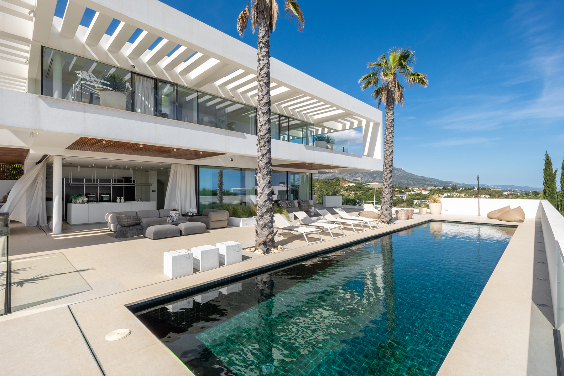  Contemporary architecture villa with panoramic views in La Quinta - 物件實景
