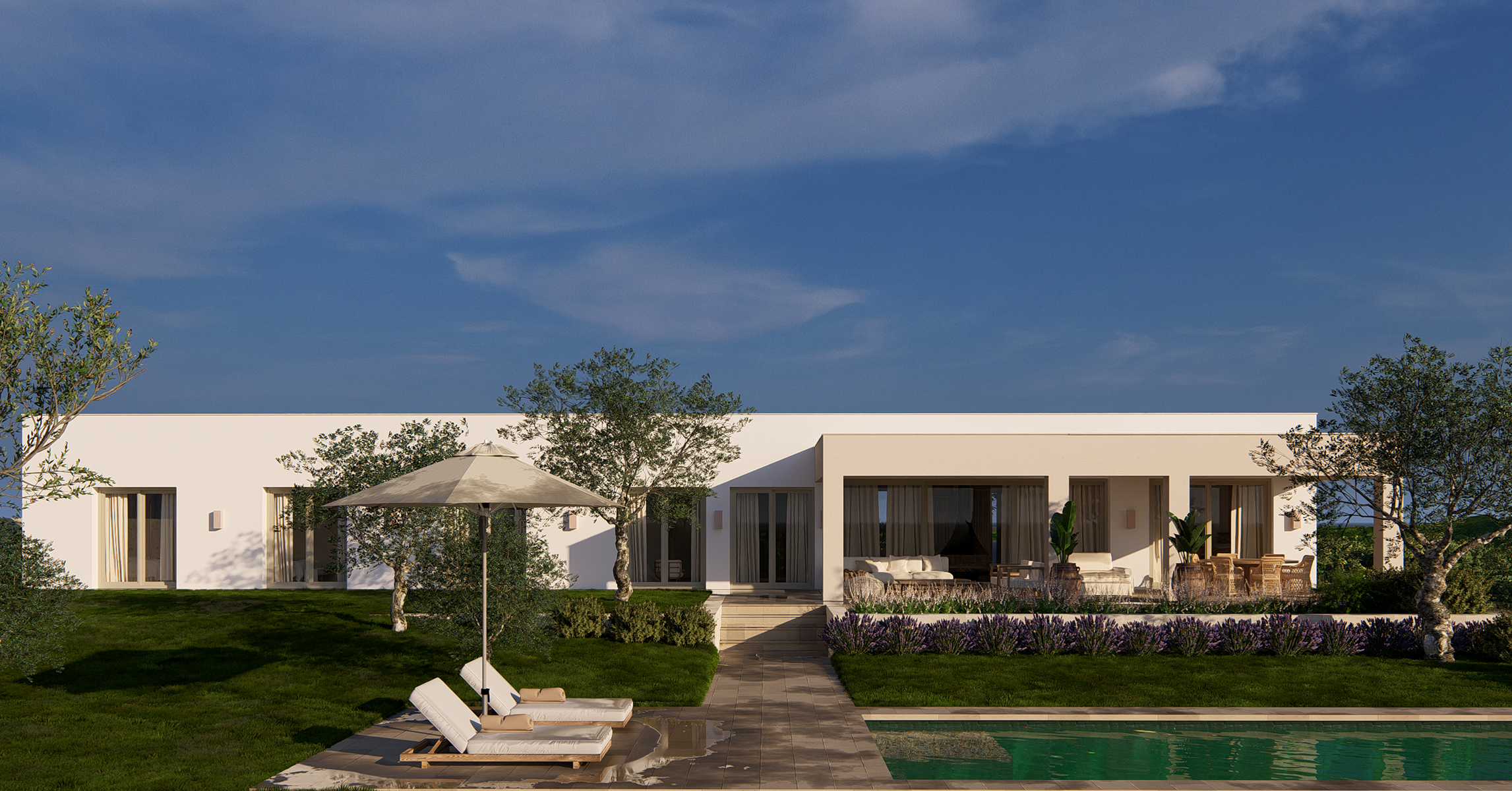  Single-level designer villa with private pool in Sotogrande Alto - 物件實景