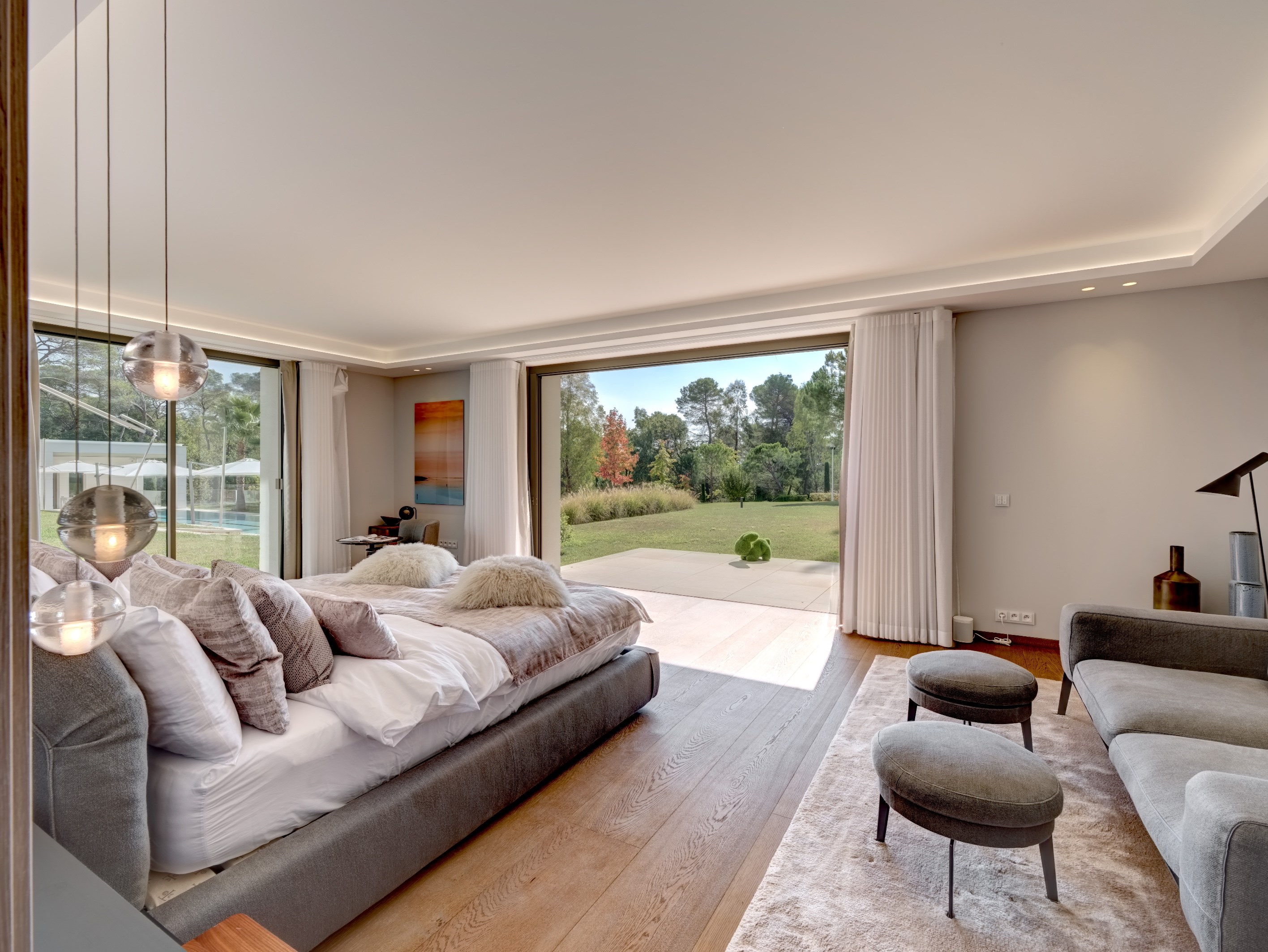  Contemporary luxury villa with guest house, wellness area and pool for sale in … - 物件實景
