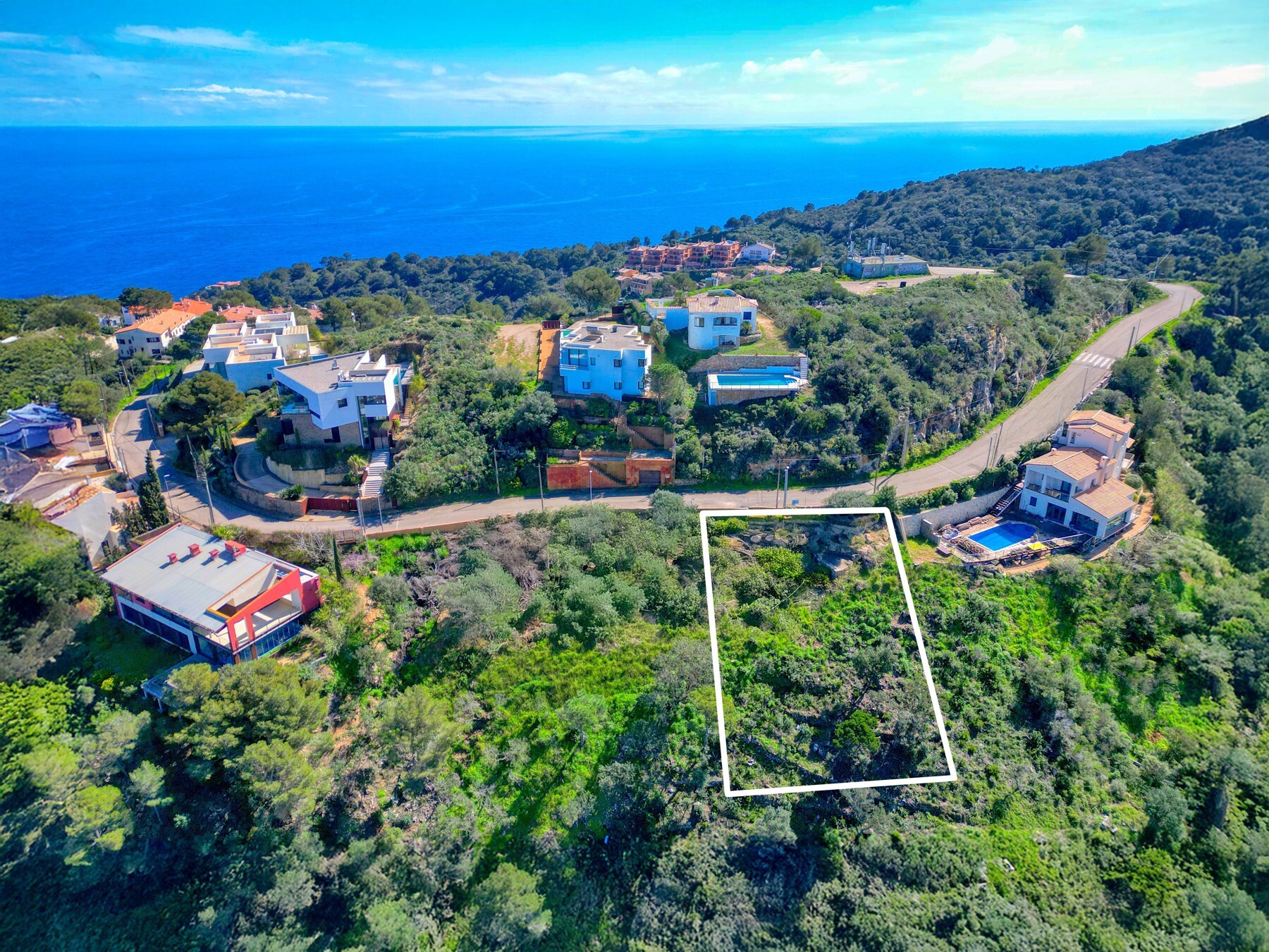  Building plot with sea views in Sa Tuna, Begur - Costa Brava - 物件實景