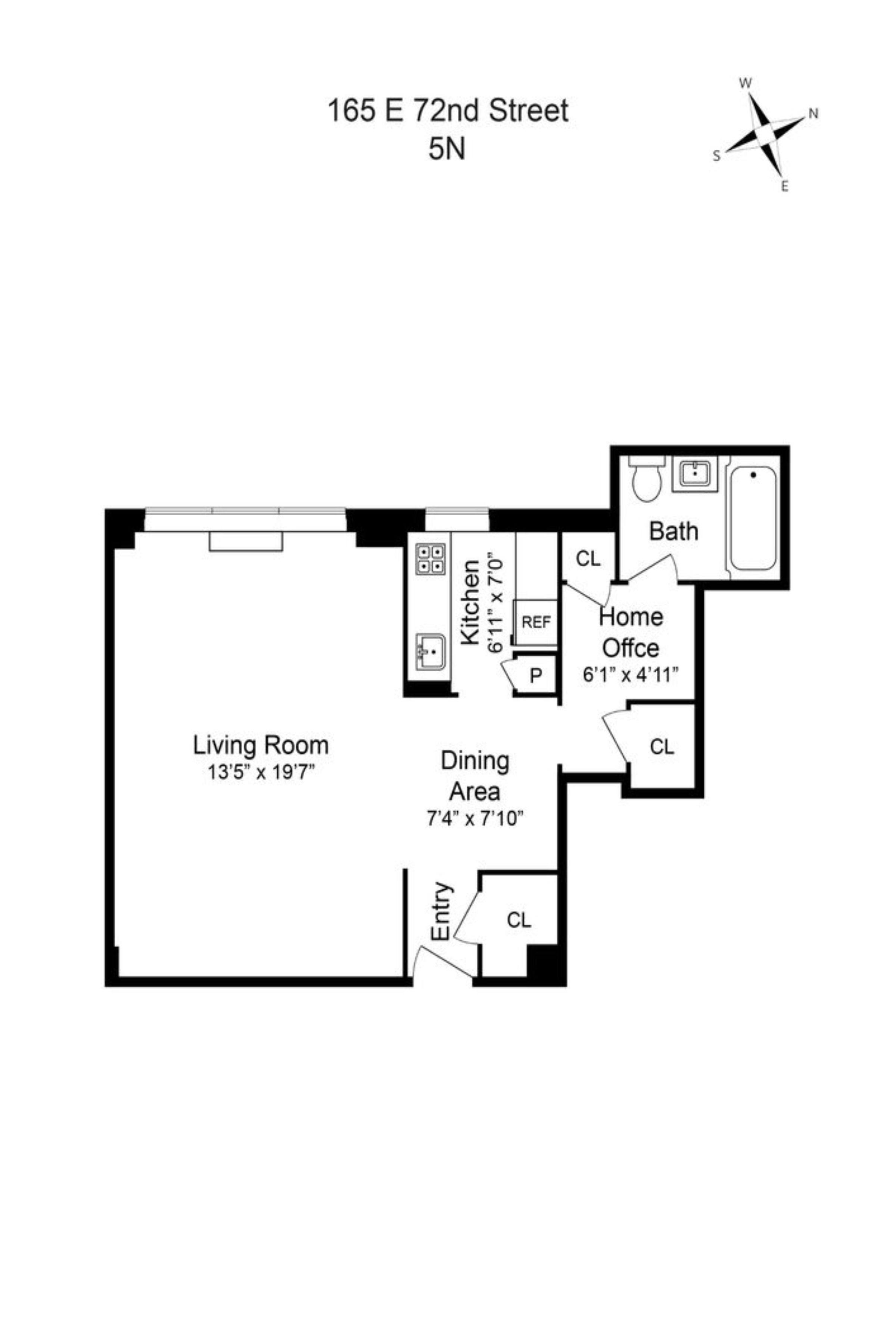  Studio apartment functions as a 1BR - 物件實景