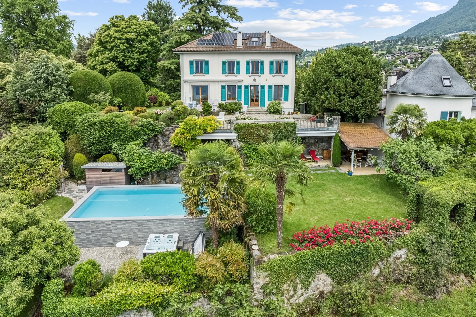  An extraordinary 18th-century residence in the municipality of Montreux - 物件實景