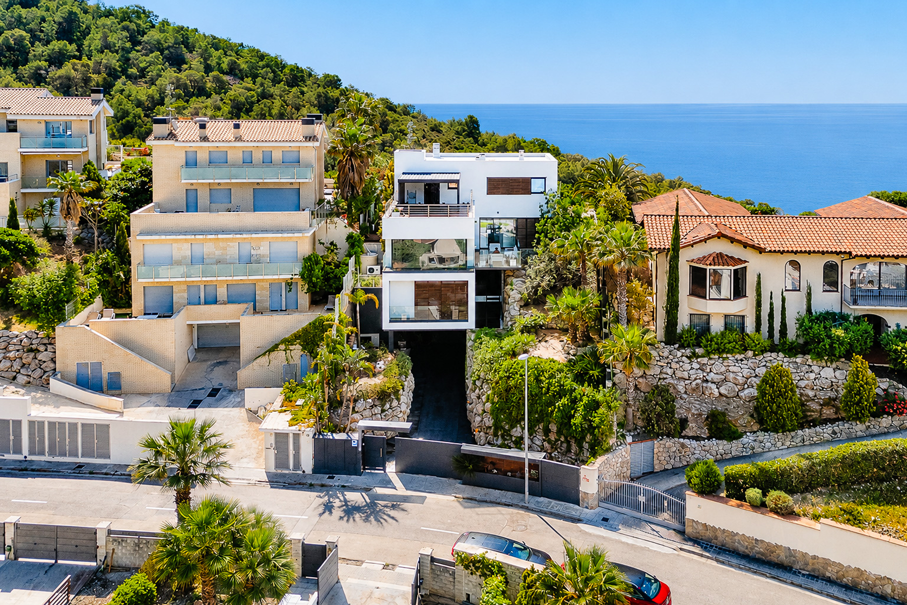 Contemporary Detached Villa with spectacular Sea Views in Sitges - 物件實景
