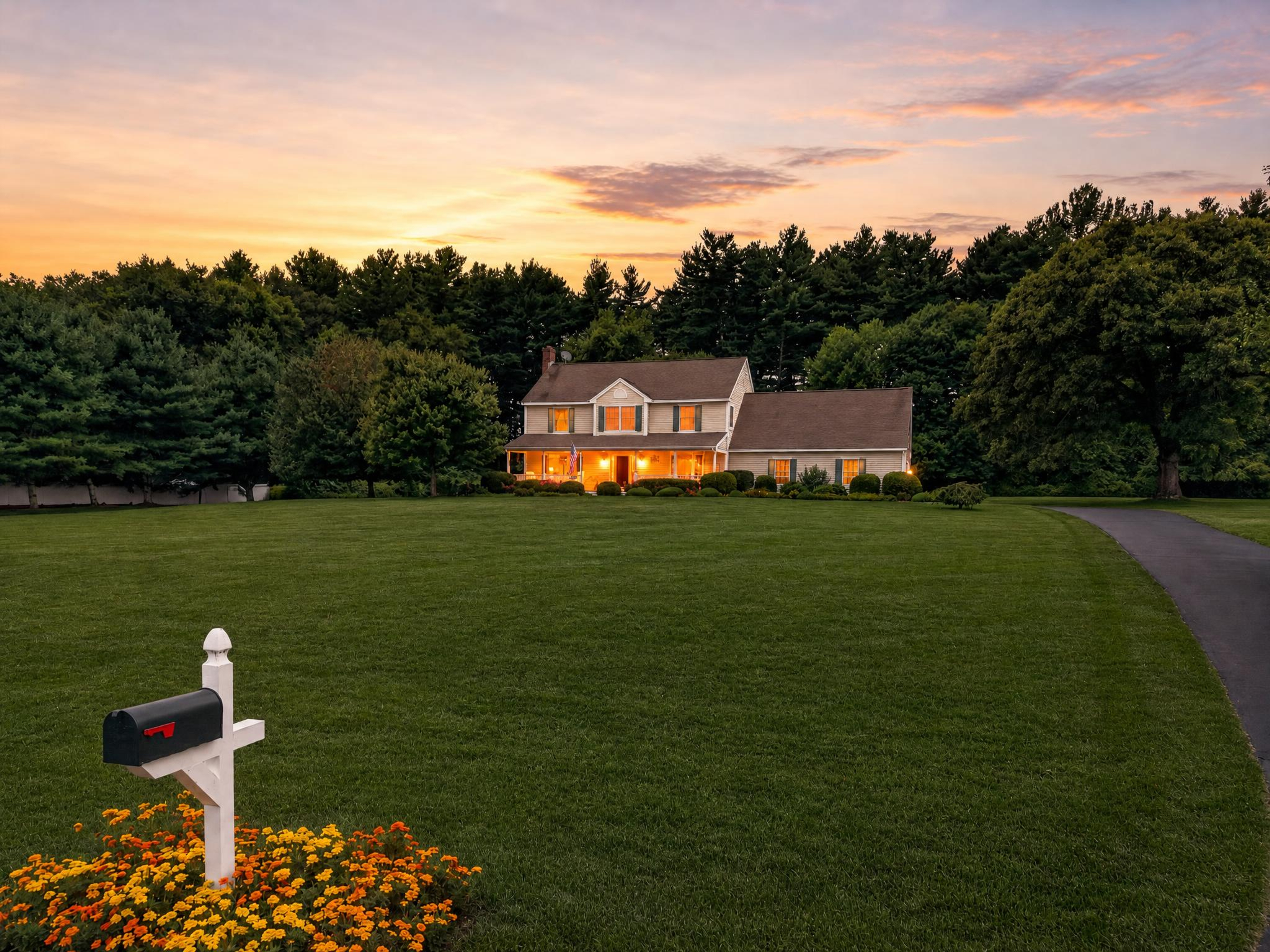  Classic Custom Colonial on Over 2 Private Acres - 物件實景