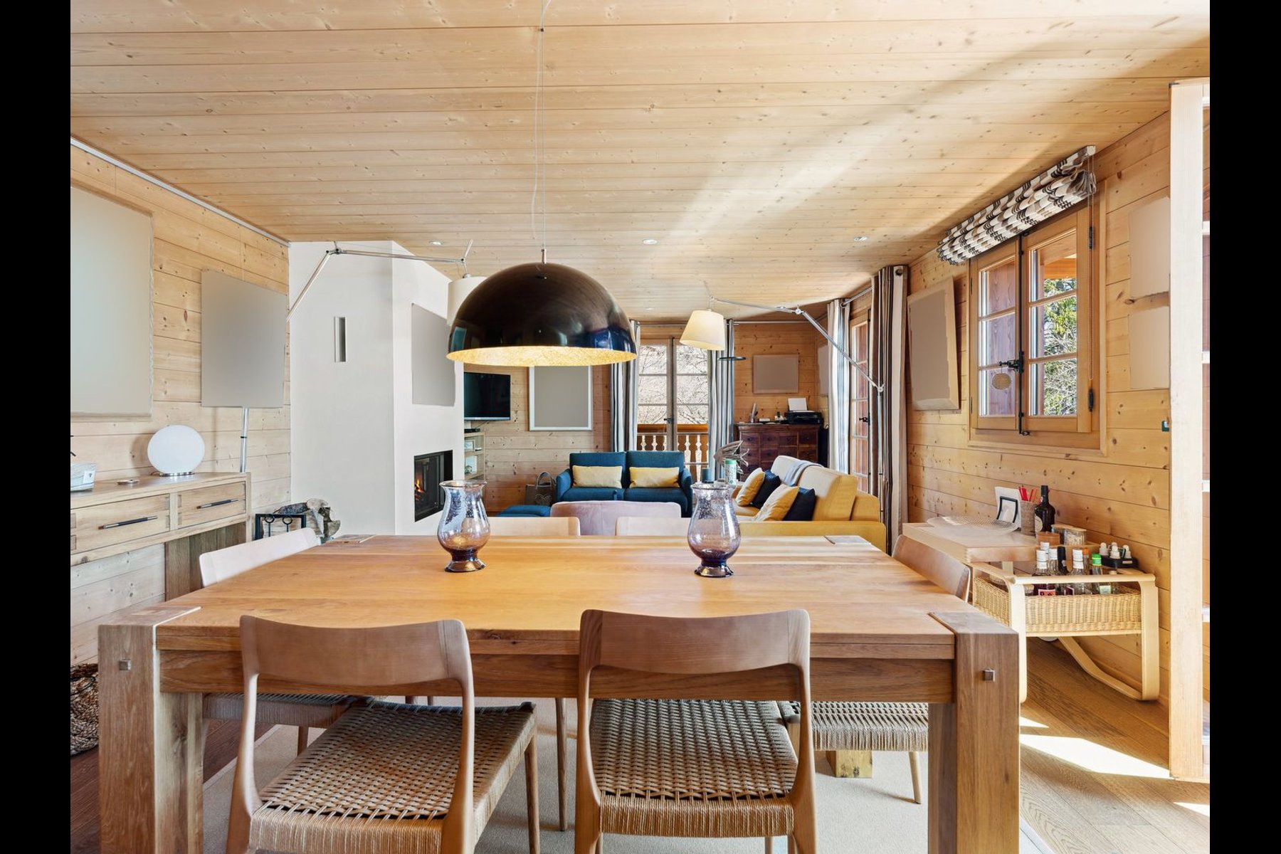  Chic & Cozy 4.5p with fireplace, balconies, view, spa, 2 parkings - 物件實景