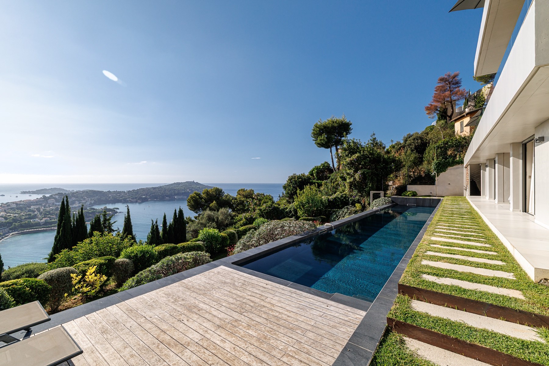  Luxury new villa in Villefranche-sur-Mer with panoramic Cap Ferrat views - 物件實景