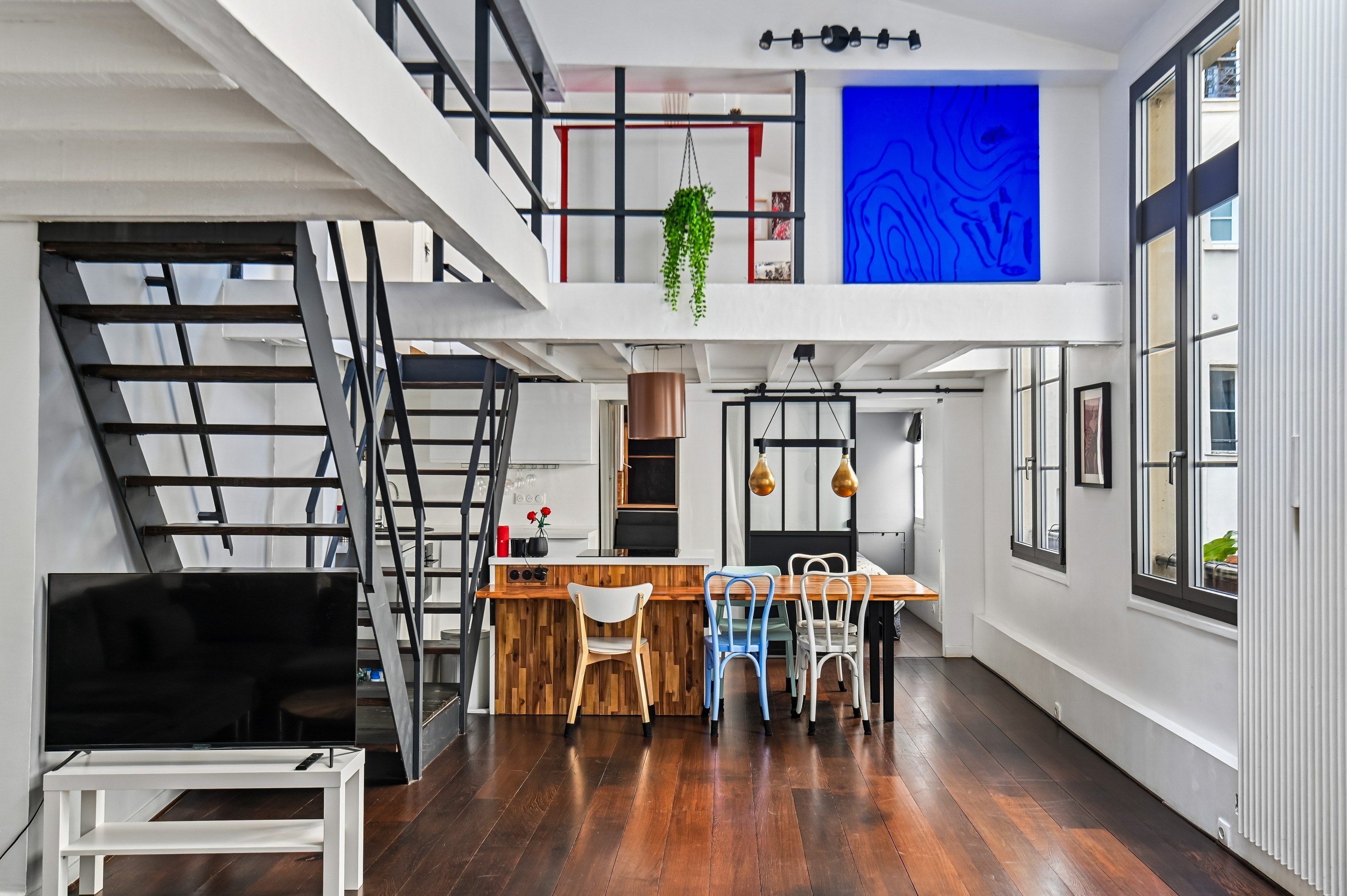  Loft in the Heart of the Historic Marais - Top Floor with Absolute Tranquillity - 物件實景